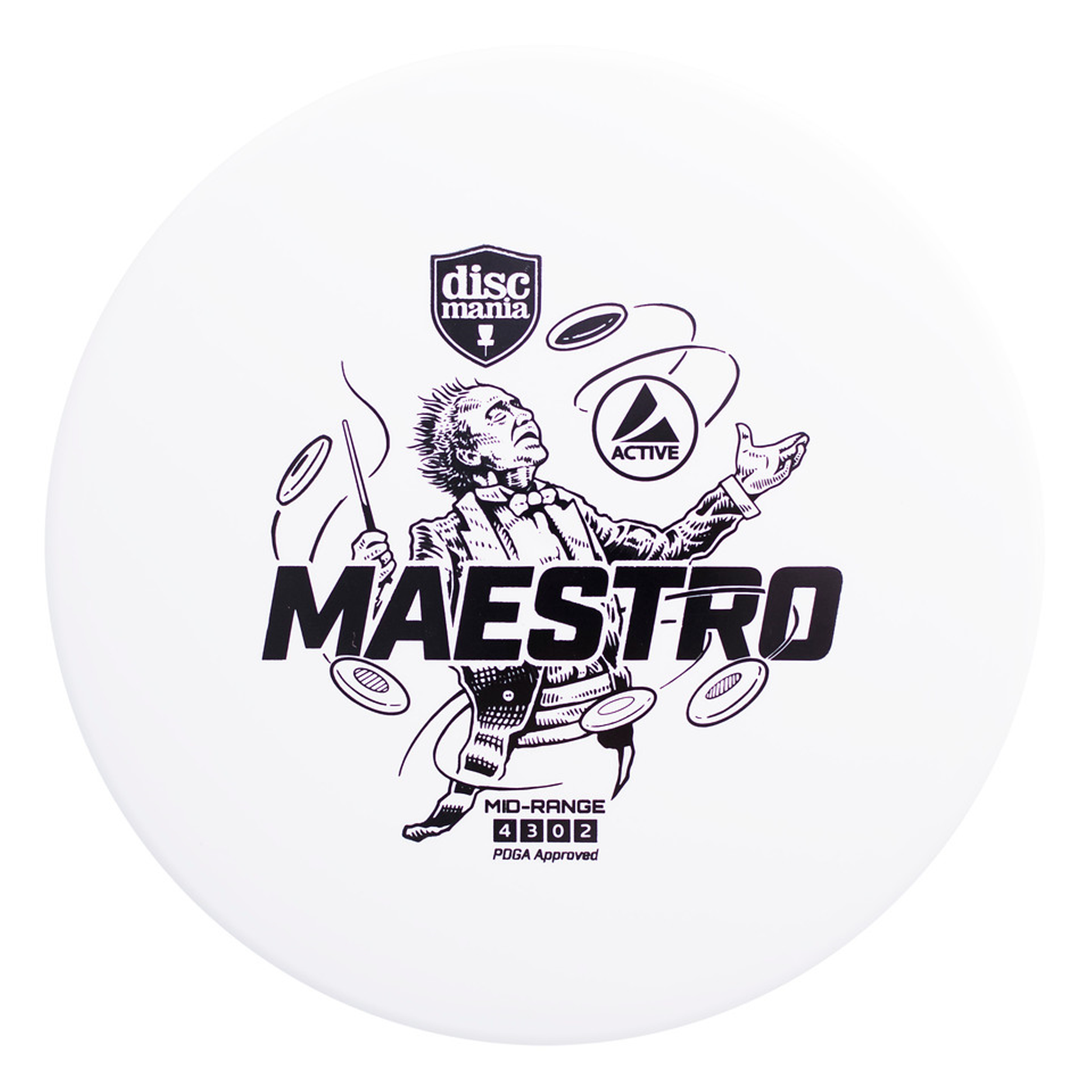 Disque mid-range maestro discmania - Disc-golf - DISCMANIA- Clubs - Entreprises - Collectivités - Associations