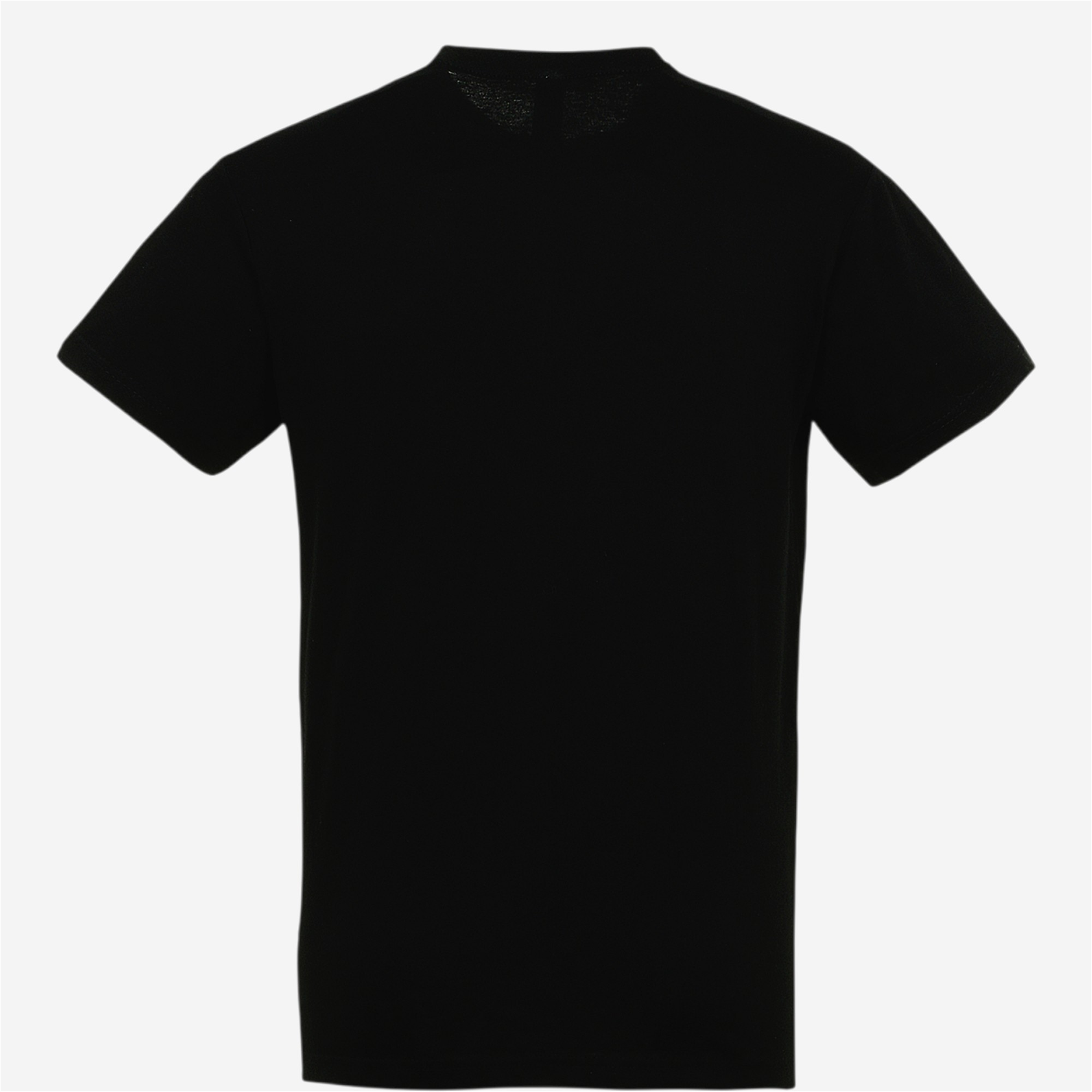 T-Shirt Basique Noir en Jersey | Grande taille 44-64 | Yours Clothing