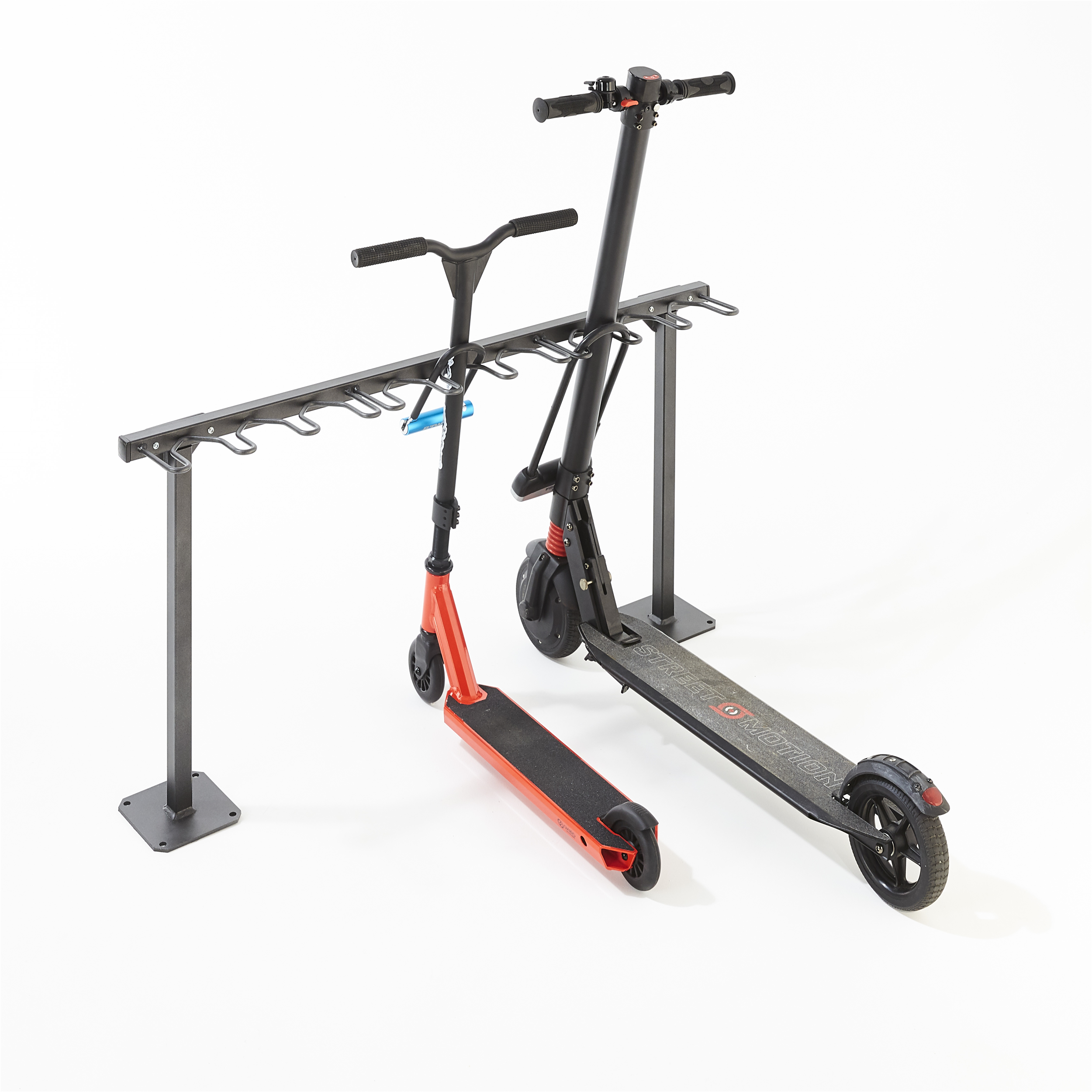 Support range 9 trottinettes sol - Trottinettes - MOTTEZ- Clubs - Entreprises - Collectivités - Associations