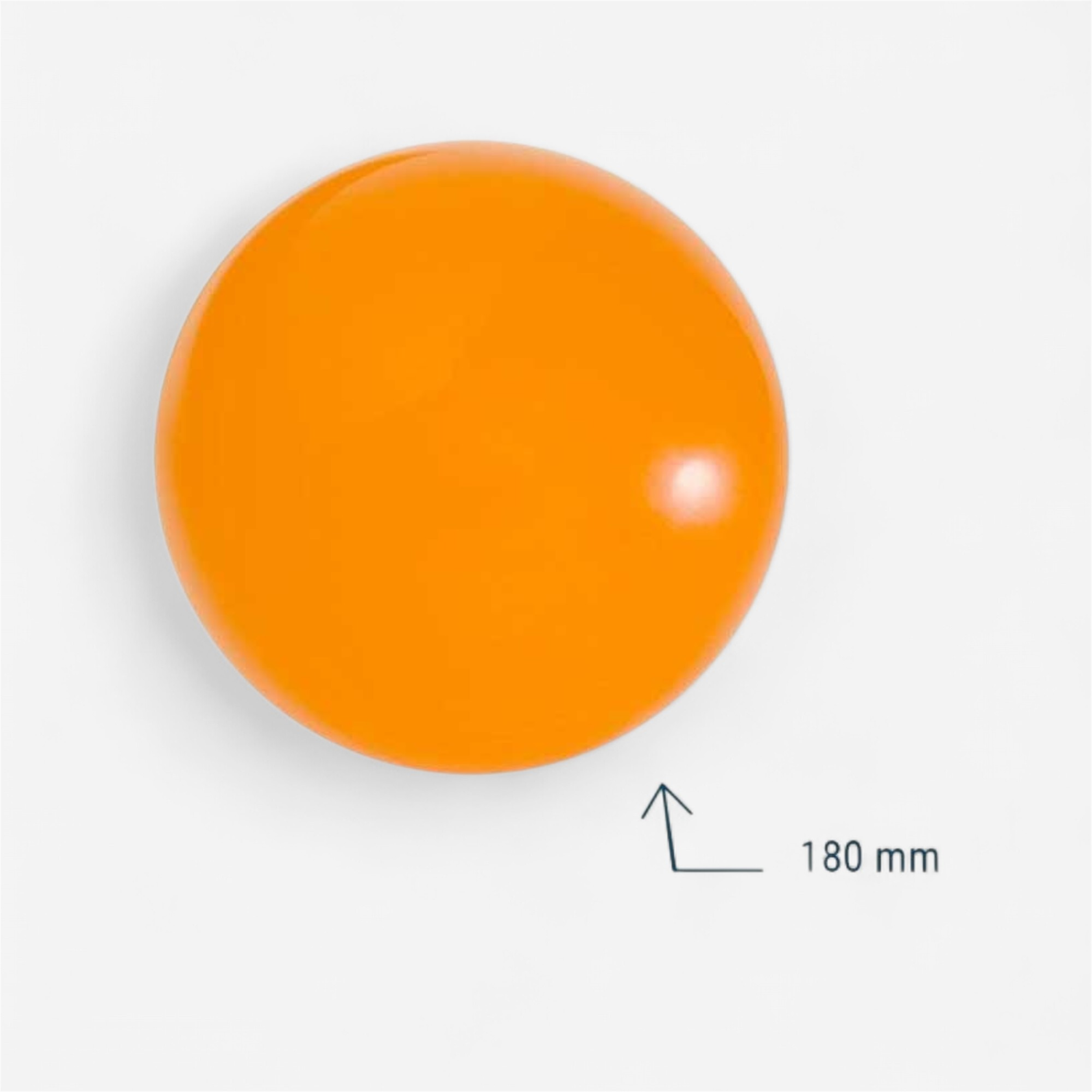Balle baby gym 18 cm plastico-rototech - scolaire lisse jaune - Gymnastique et sports artistiques - Baby gym - ROTOTECH-PLASTICO-Decathlon PRO - Clubs