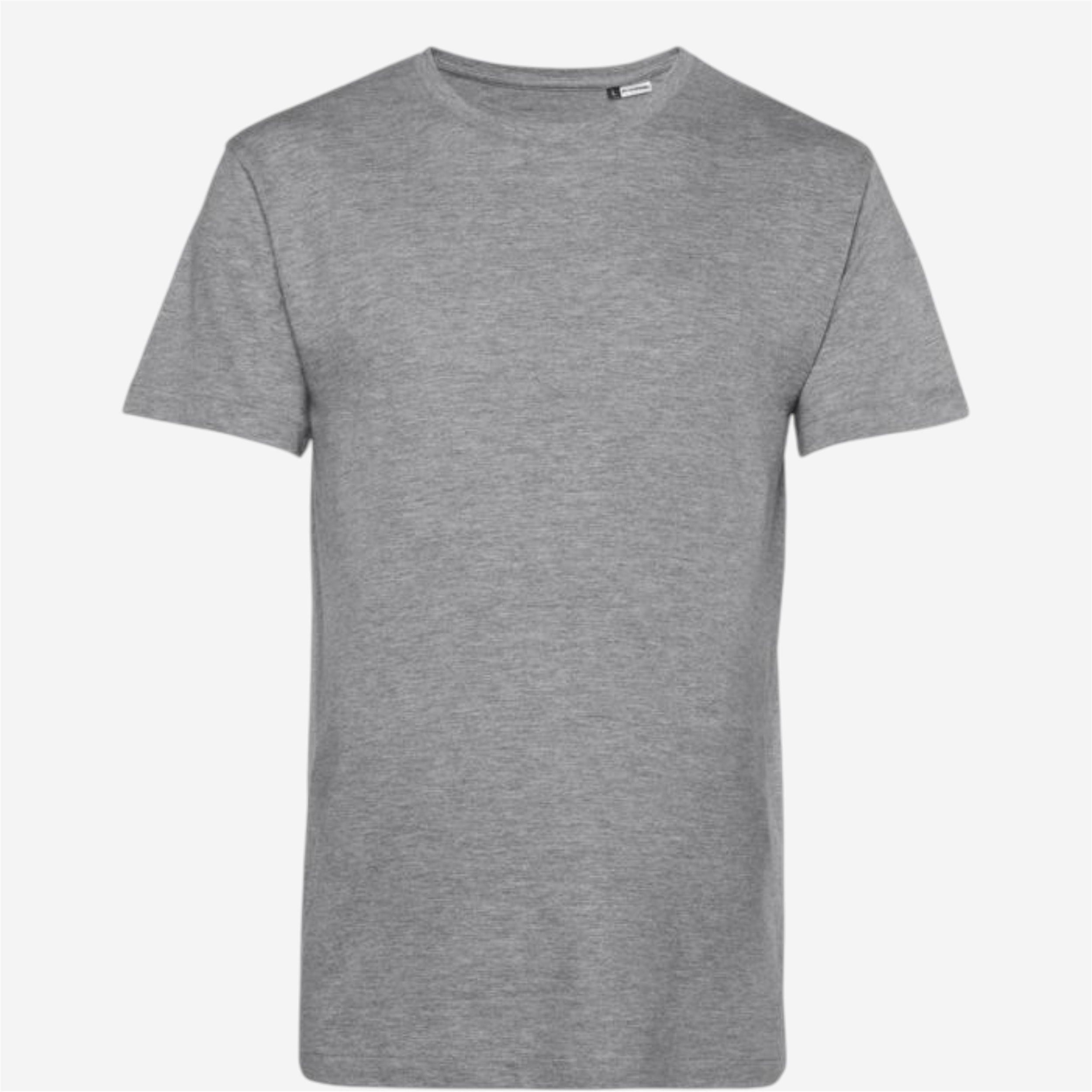 Tee shirt manches courtes b&c - coton organic gris chine - Vêtements de sport et accessoires - Tee-shirts et polos - B&c-Decathlon PRO - Clubs -