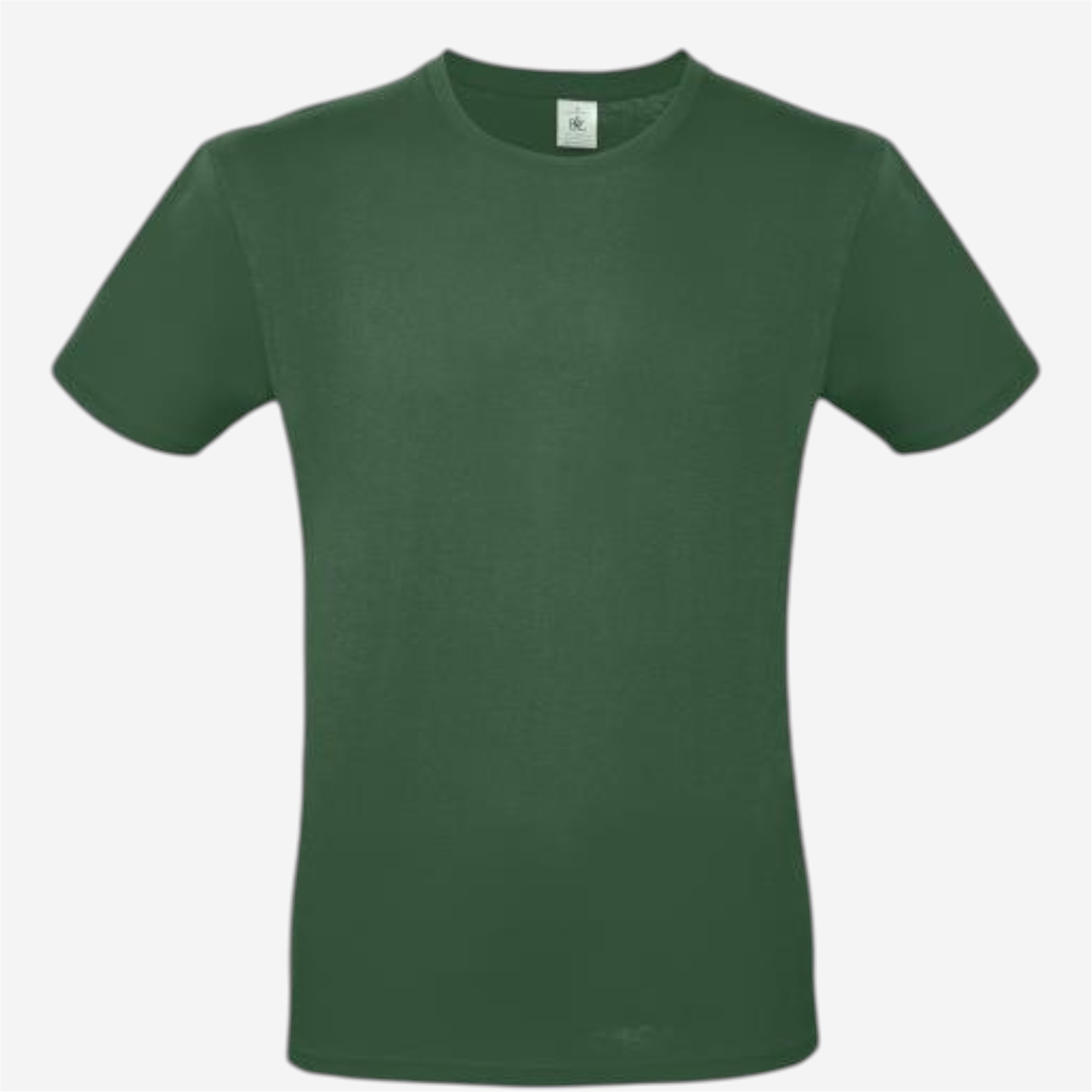 Tee shirt manches courtes mixte b&c - 150 vert foncé - Vêtements de sport et accessoires - Tee-shirts et polos - B&c-Decathlon PRO - Clubs -