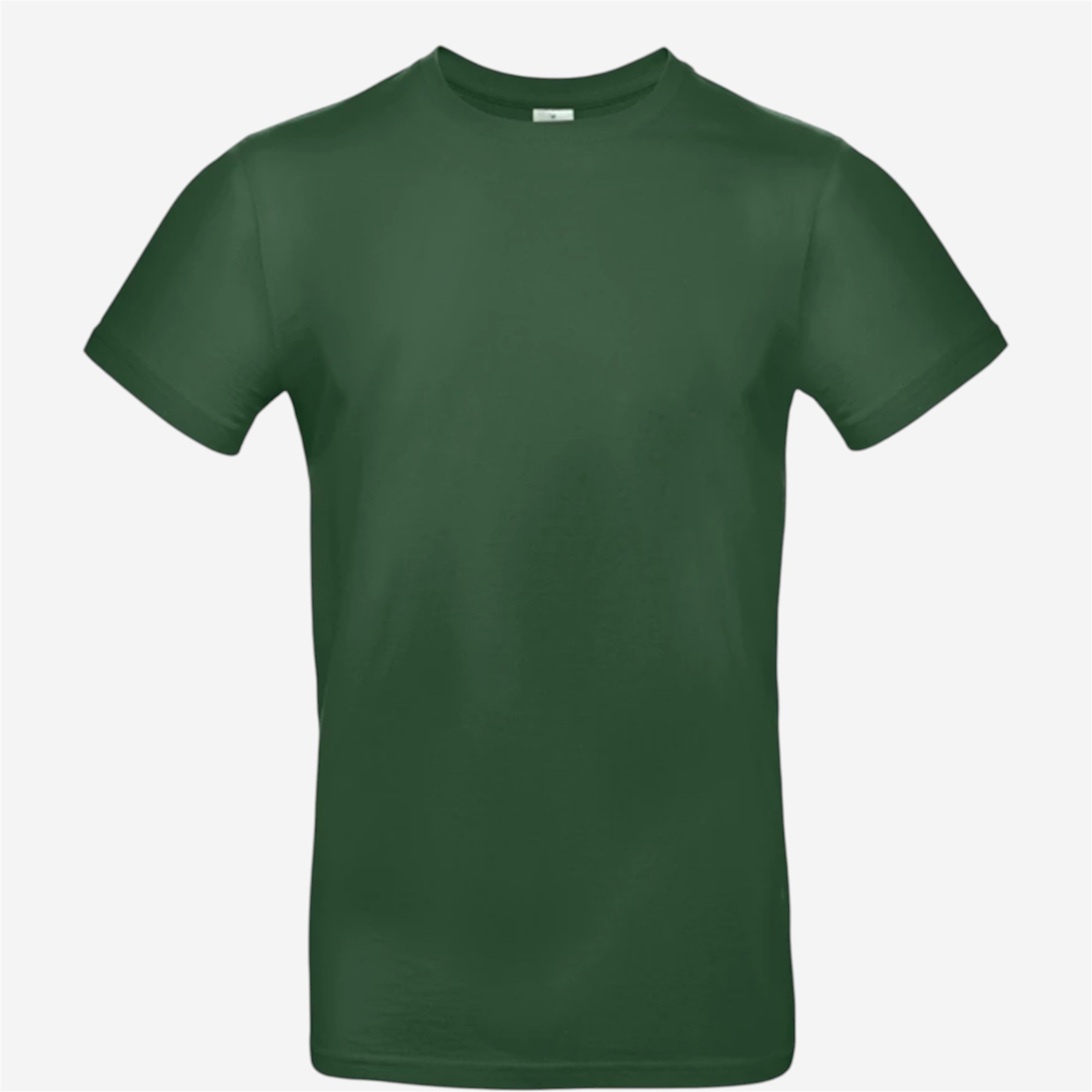 Tee shirt mixte 190 vert foncé - Vêtements de sport et accessoires - Tee-shirts et polos - B&c-Decathlon PRO - Clubs - Entreprises - Collectivités -