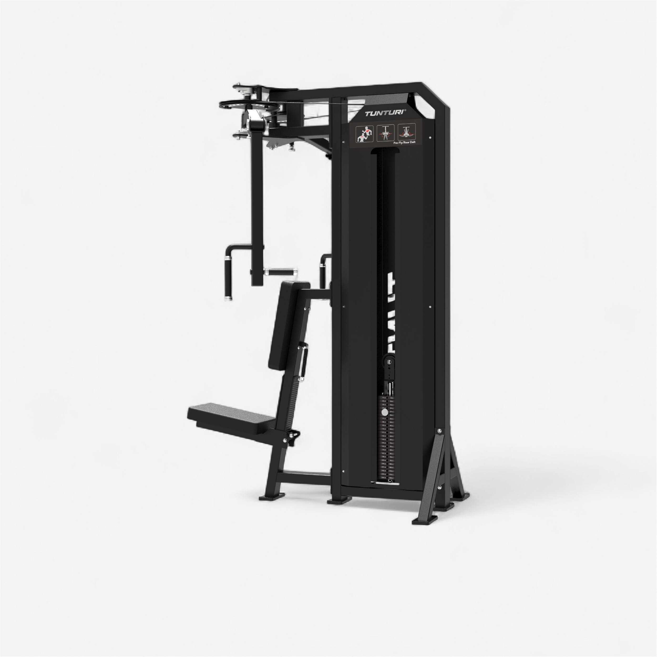 Appareil de musculation tunturi - platinum dual pec fly/rear delt v-series - Appareils de Musculation - TUNTURI- Clubs - Entreprises - Collectivités - Associations