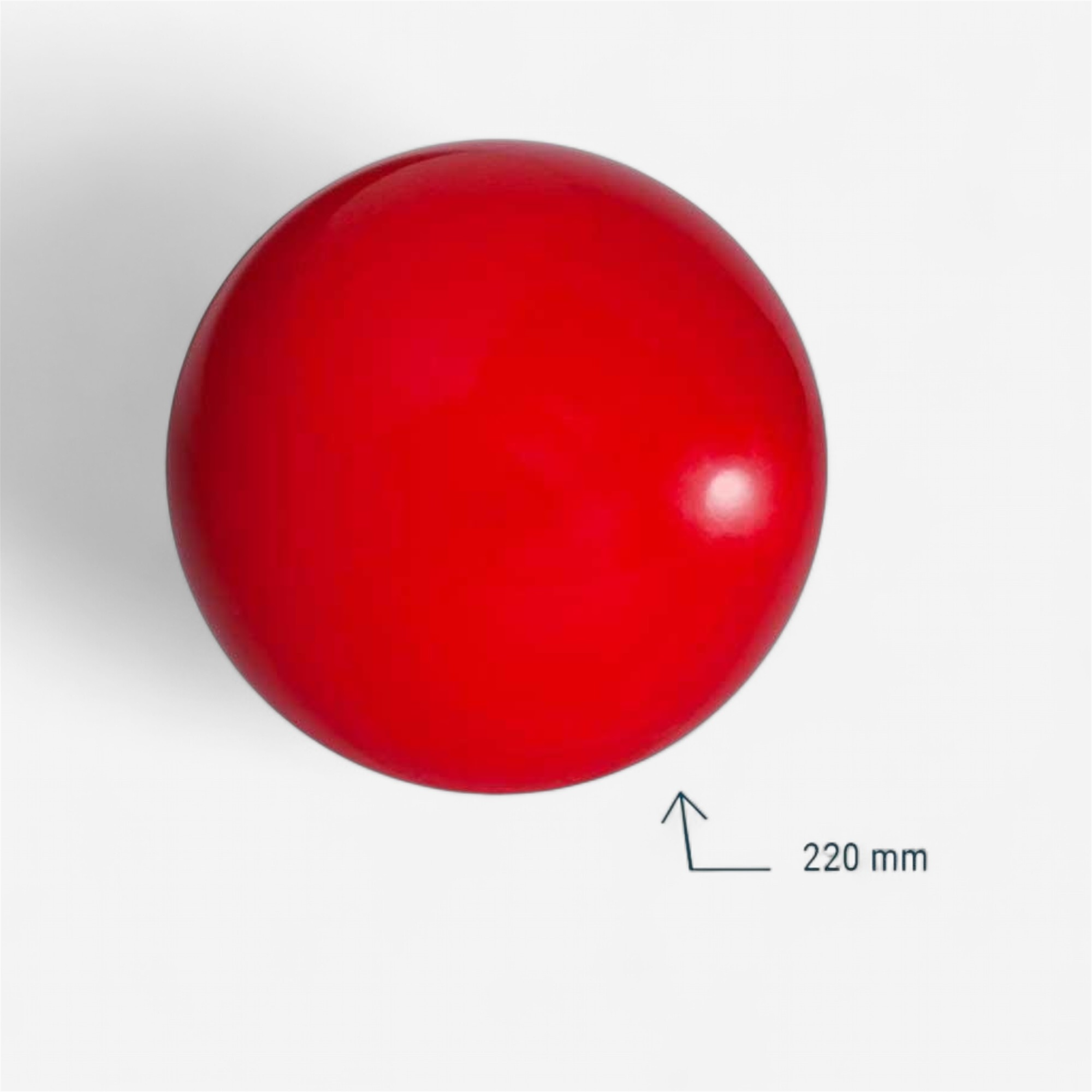 Balle baby gym 22 cm plastico-rototech - scolaire lisse rouge - Gymnastique et sports artistiques - Baby gym - ROTOTECH-PLASTICO-Decathlon PRO - Clubs