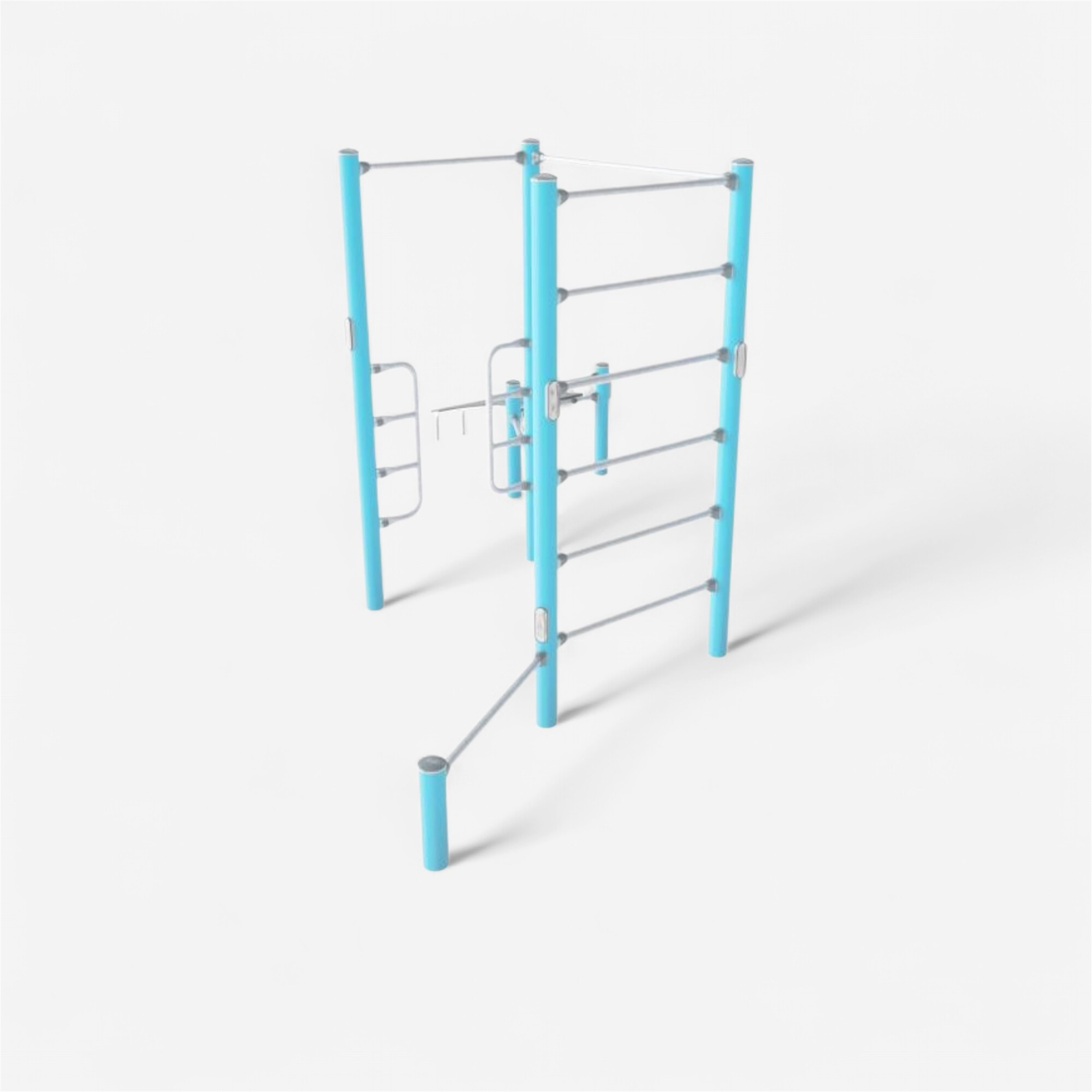 Circuit 2 postes - Fitness Extérieur - Kompan- Clubs - Entreprises - Collectivités - Associations