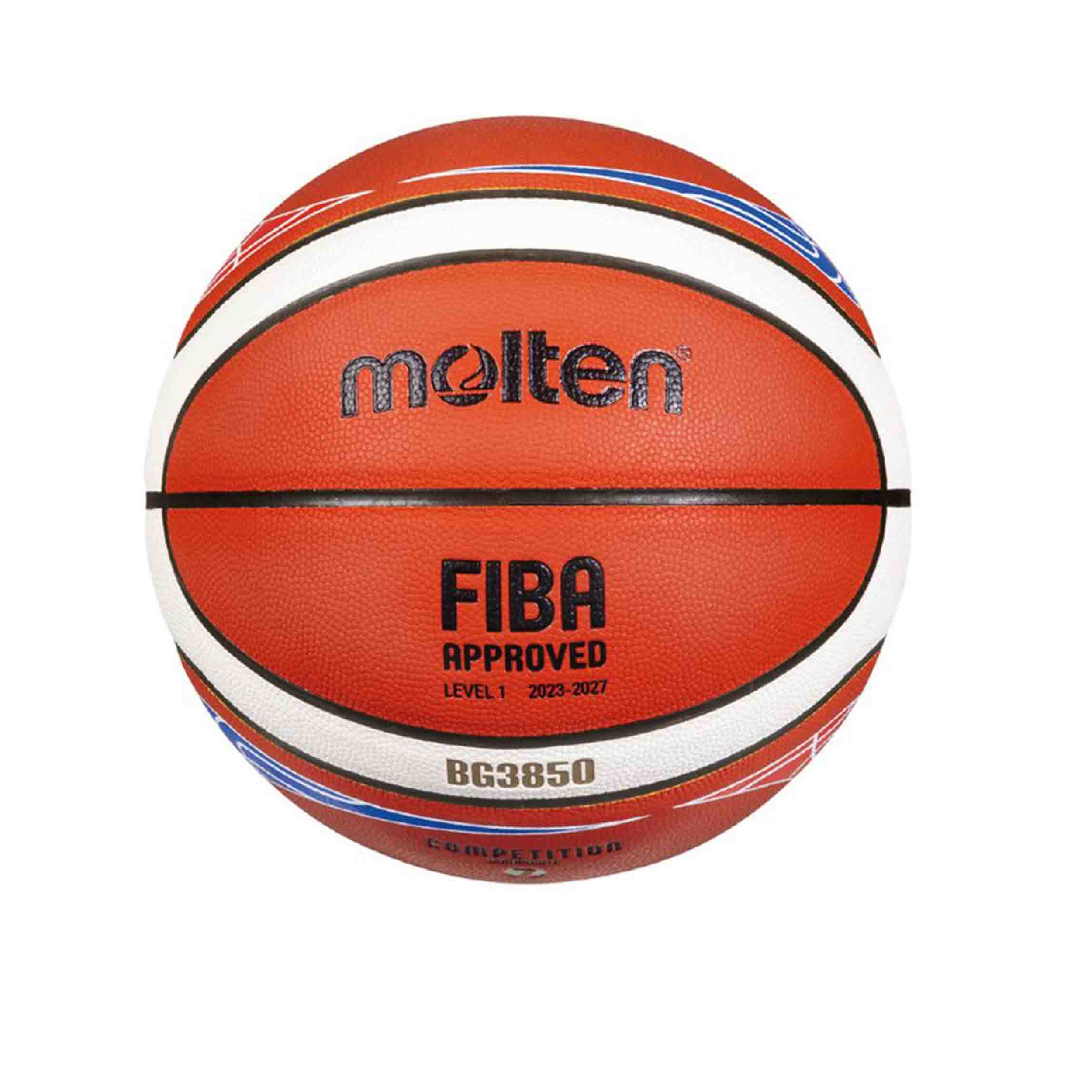 Ballon de basket-ball molten bg3800 ffbb - taille 7 officiel orange / blanc - Basket-ball - Molten- Clubs - Entreprises - Collectivités - Associations