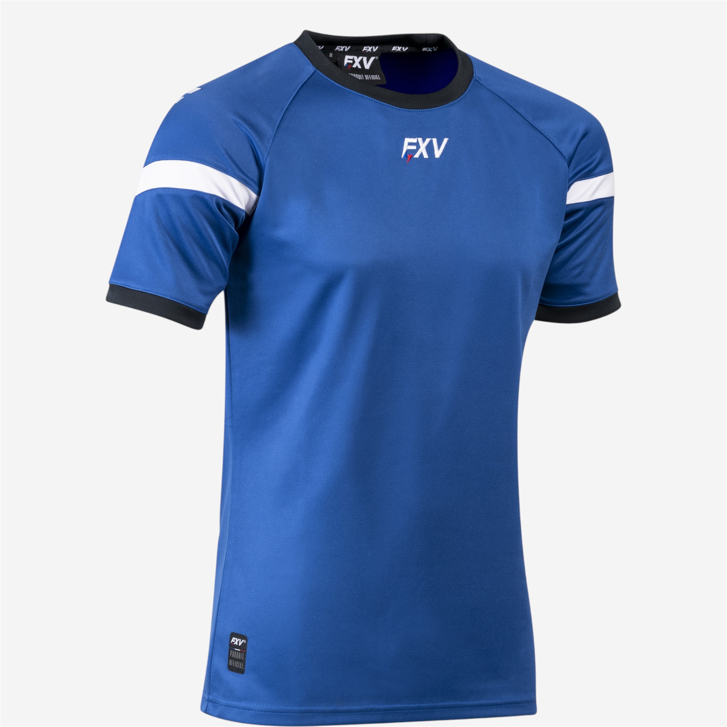 FORCE XV Maillot Training Royal Taille L - Manches Courtes