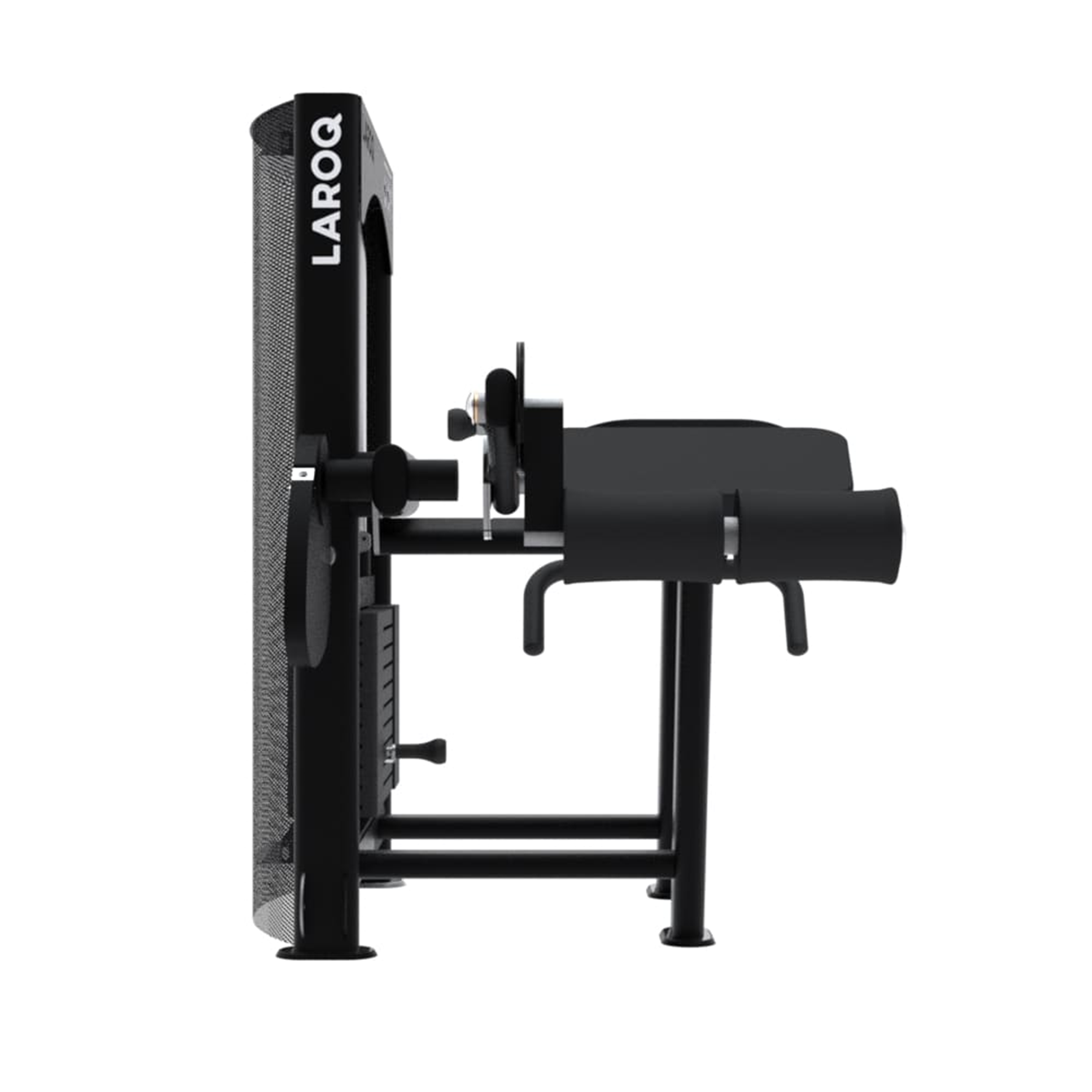 Machine ischios couché charge 80 kg - laroq nc33 noir - Appareils de Musculation - LAROQ- Clubs - Entreprises - Collectivités - Associations