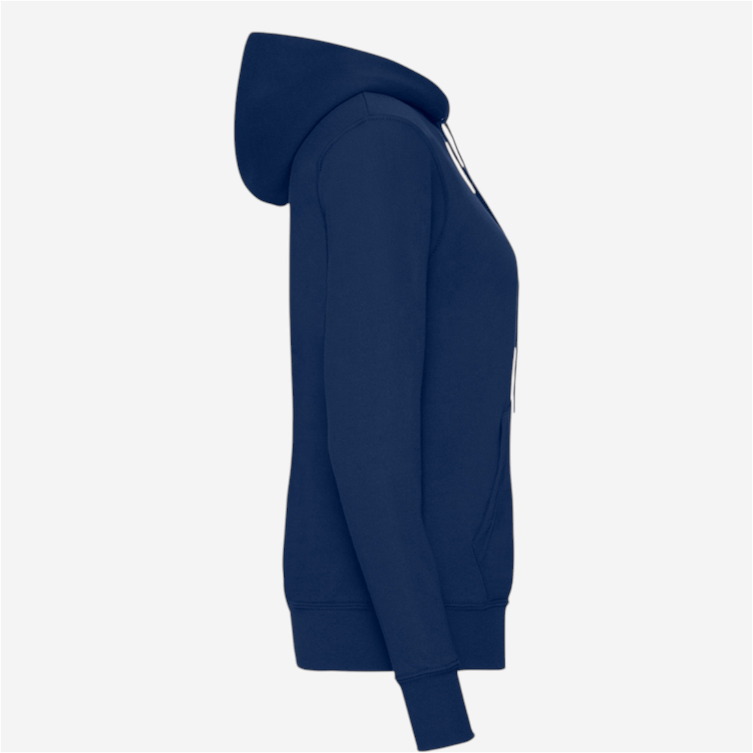 Pull à Capuche FatFace Femme 14 - Bleu Marine - Mélange Coton Doublé