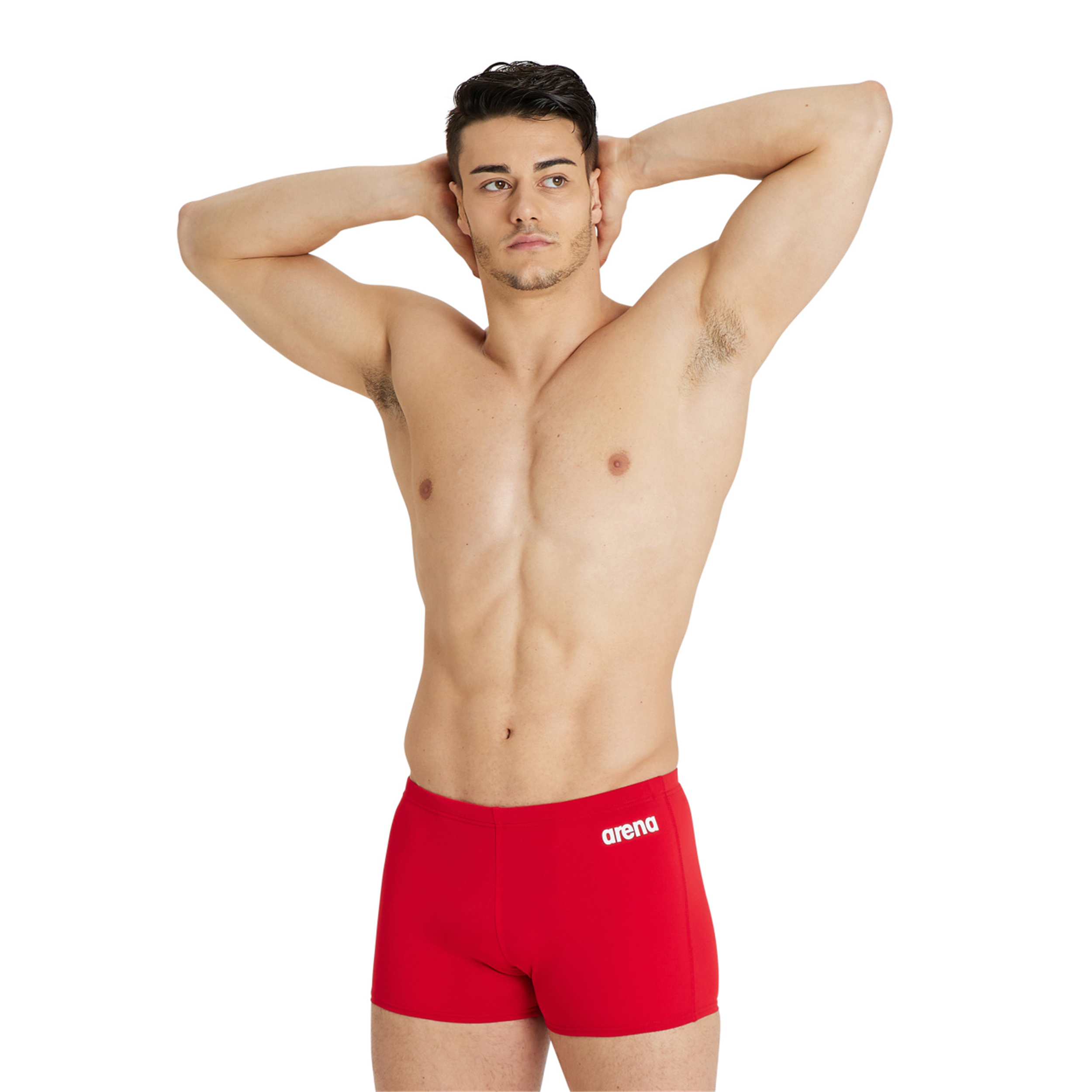 Boxer homme arena rouge swim short solid - Natation - Arena- Clubs - Entreprises - Collectivités - Associations