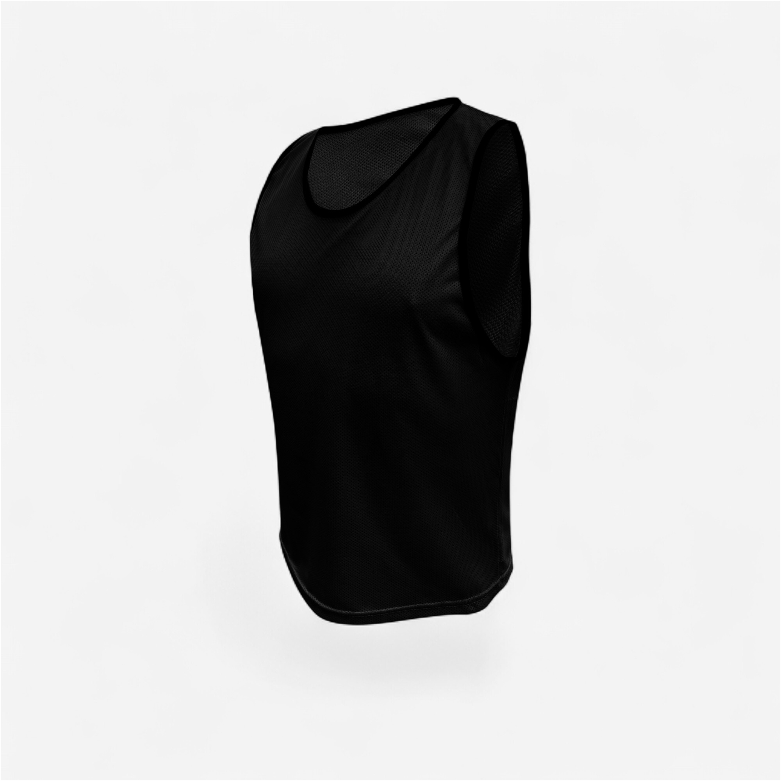 Chasuble ajourée adulte noir - - - TREMBLAY-Decathlon PRO - Clubs - Entreprises - Collectivités - Associations