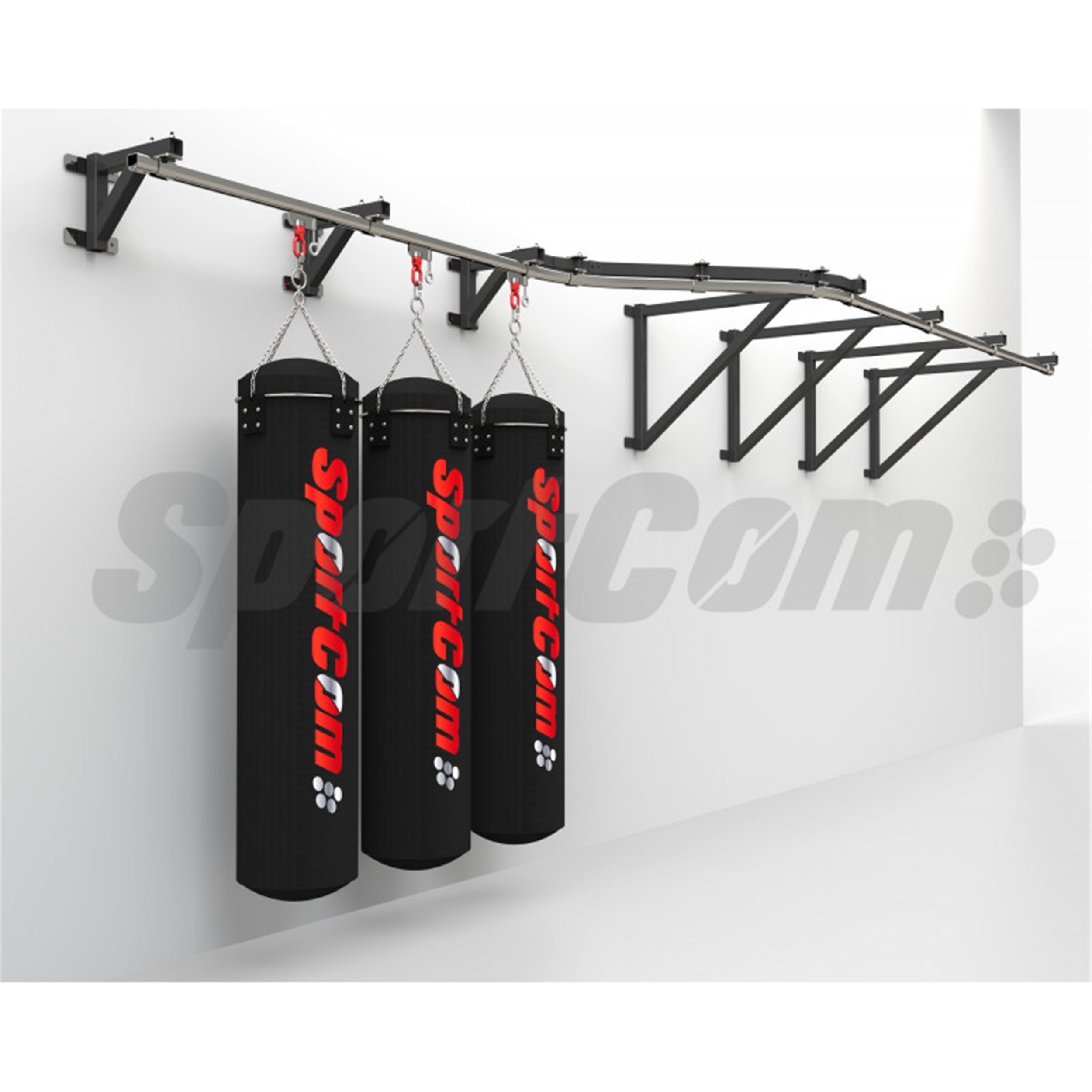 Supporto per sacco da boxe a parete