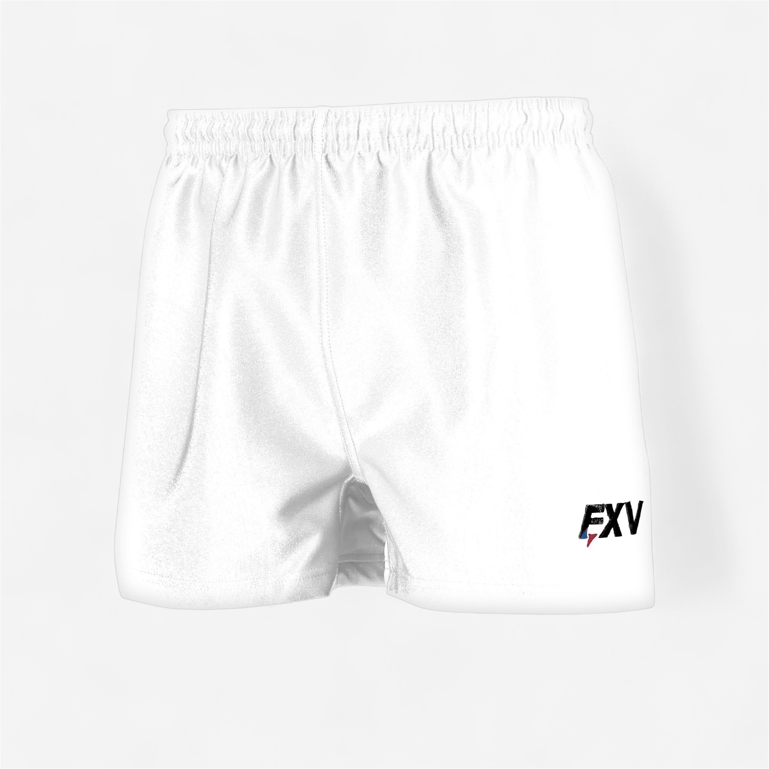 Short forcexv jr blanc - Rugby - FORCE XV- Clubs - Entreprises - Collectivités - Associations