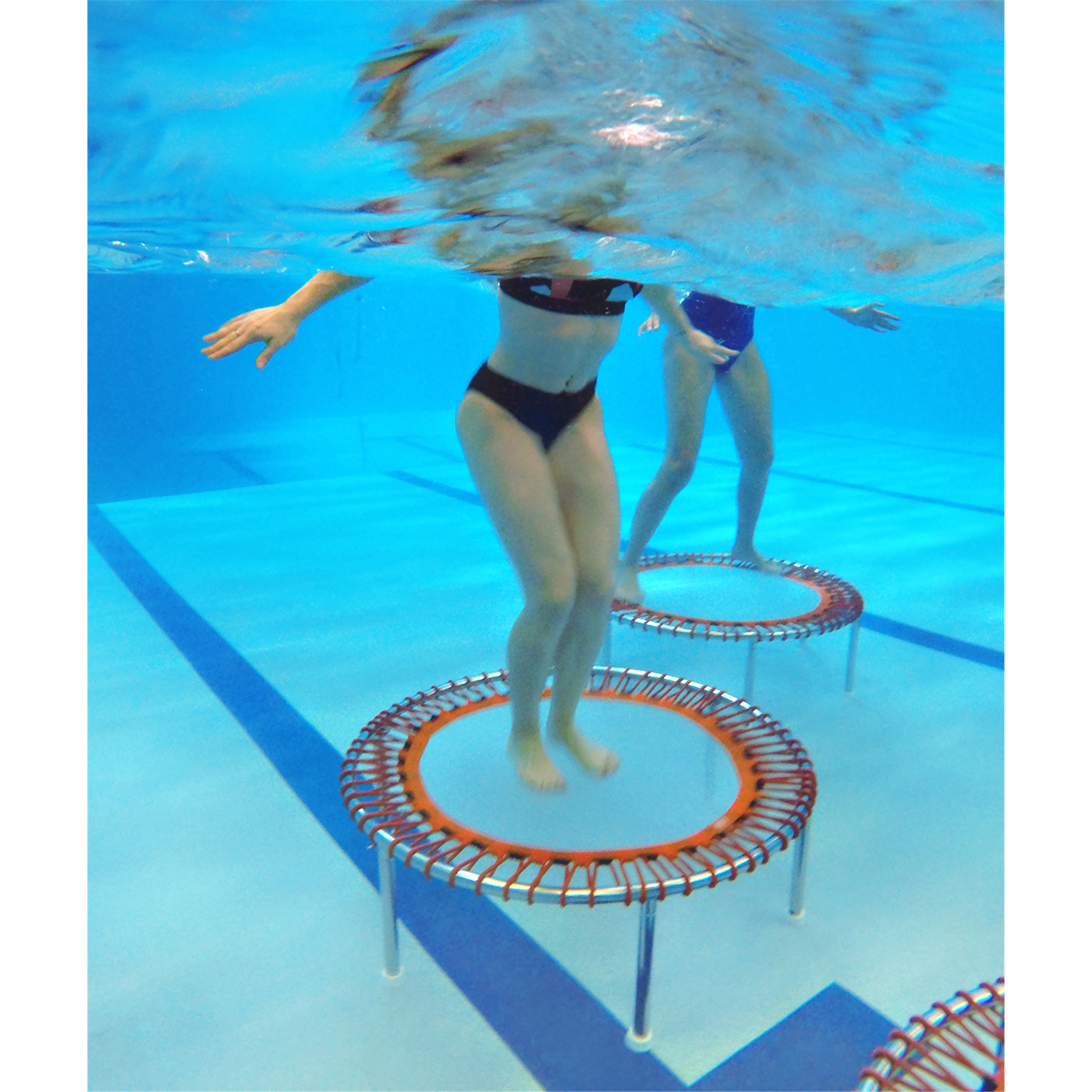 Lot De 2 Disques D'aquagym En EVA - 18 X 3 Cm - Pour Résistance Dans L'eau - Adultes Et Enfants