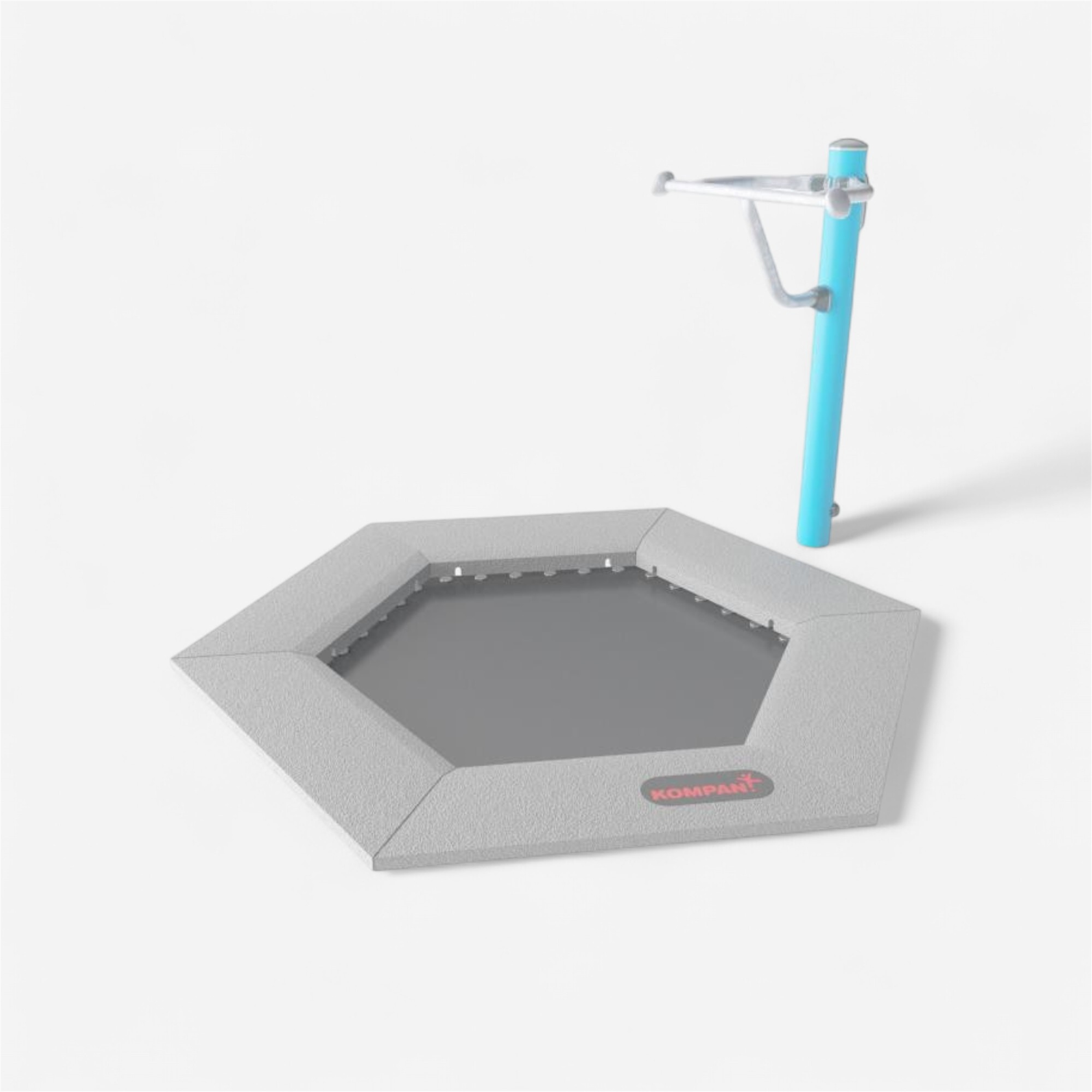 Trampoline de fitness exterieur - Fitness Extérieur - Kompan- Clubs - Entreprises - Collectivités - Associations