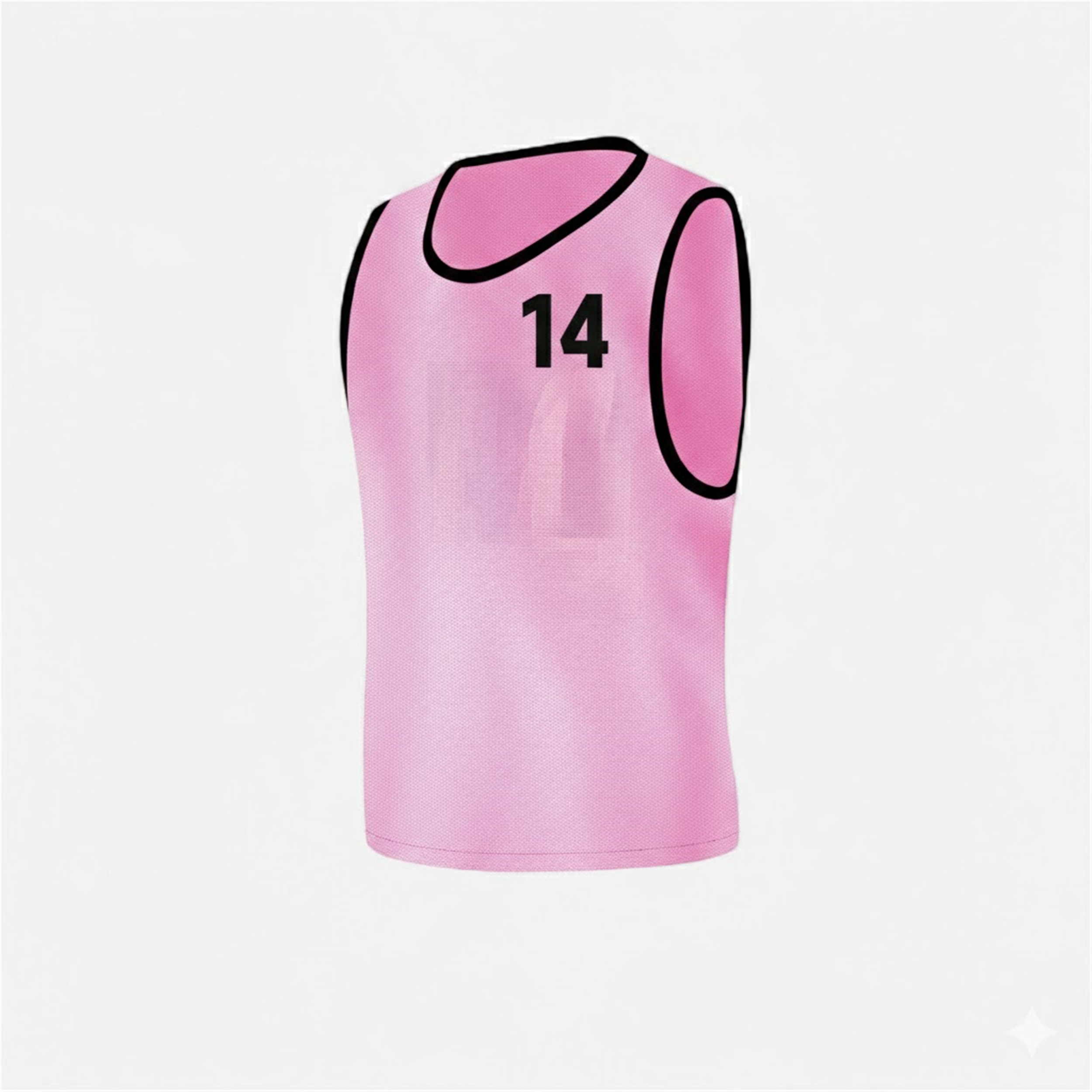 Chasubles numérotées adulte 11 à 15 rose - - - TREMBLAY-Decathlon PRO - Clubs - Entreprises - Collectivités - Associations