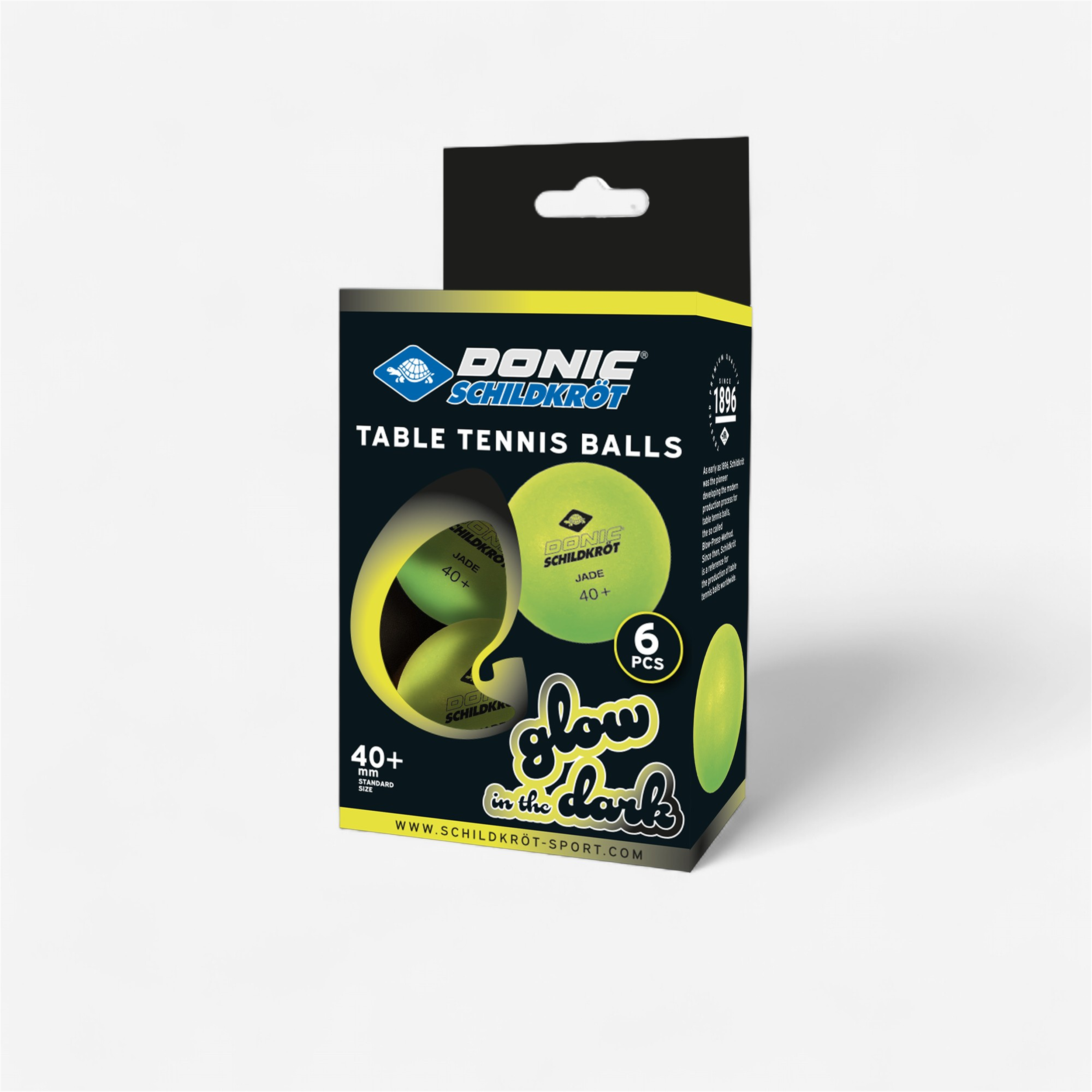 Donic schildkröt glow poly 40+ ball - - - DONIC SCHILDKRÖT-Decathlon PRO - Clubs - Entreprises - Collectivités - Associations