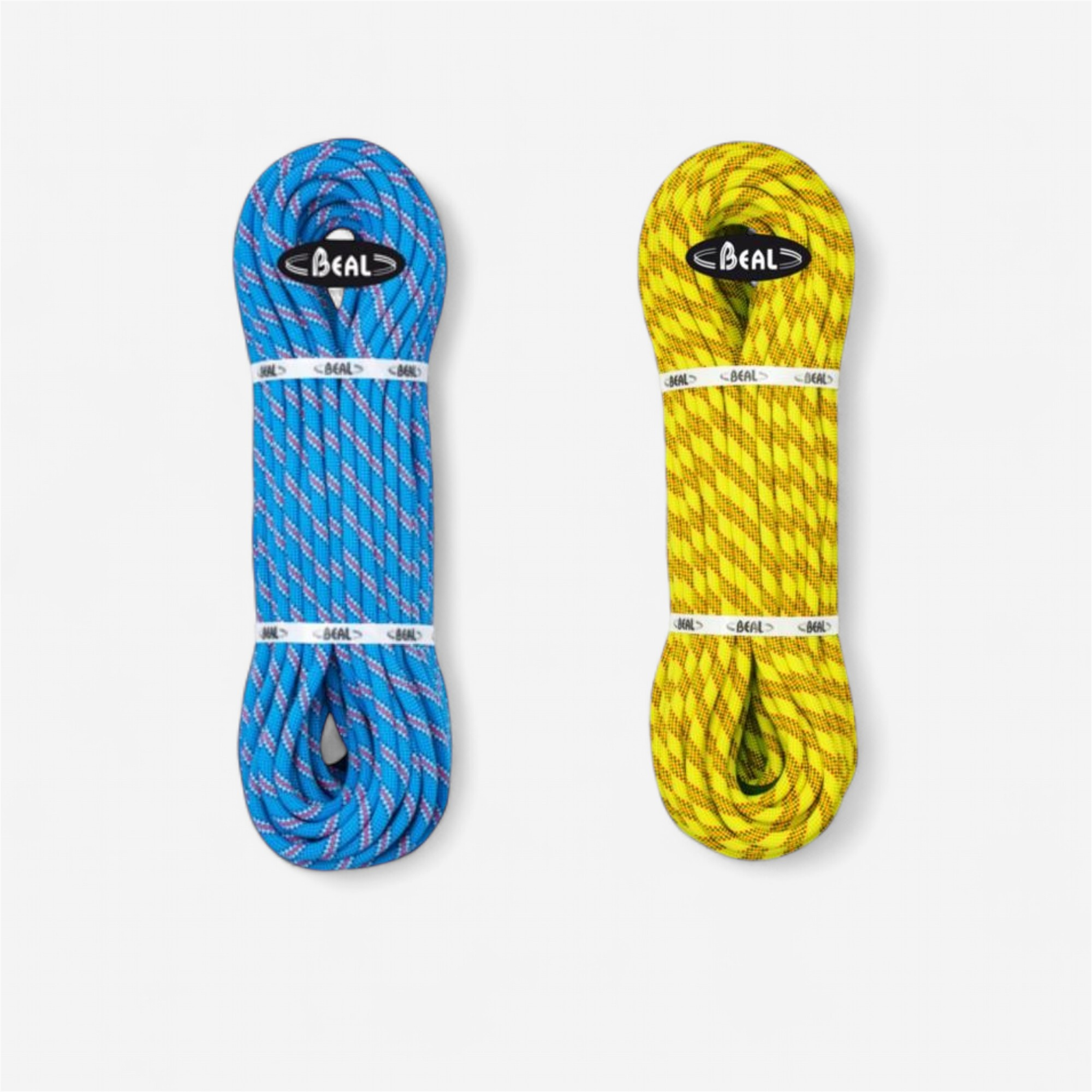 Corde escalade antidote 10.2 mm beal jaune 60 m - Escalade - Beal- Clubs - Entreprises - Collectivités - Associations