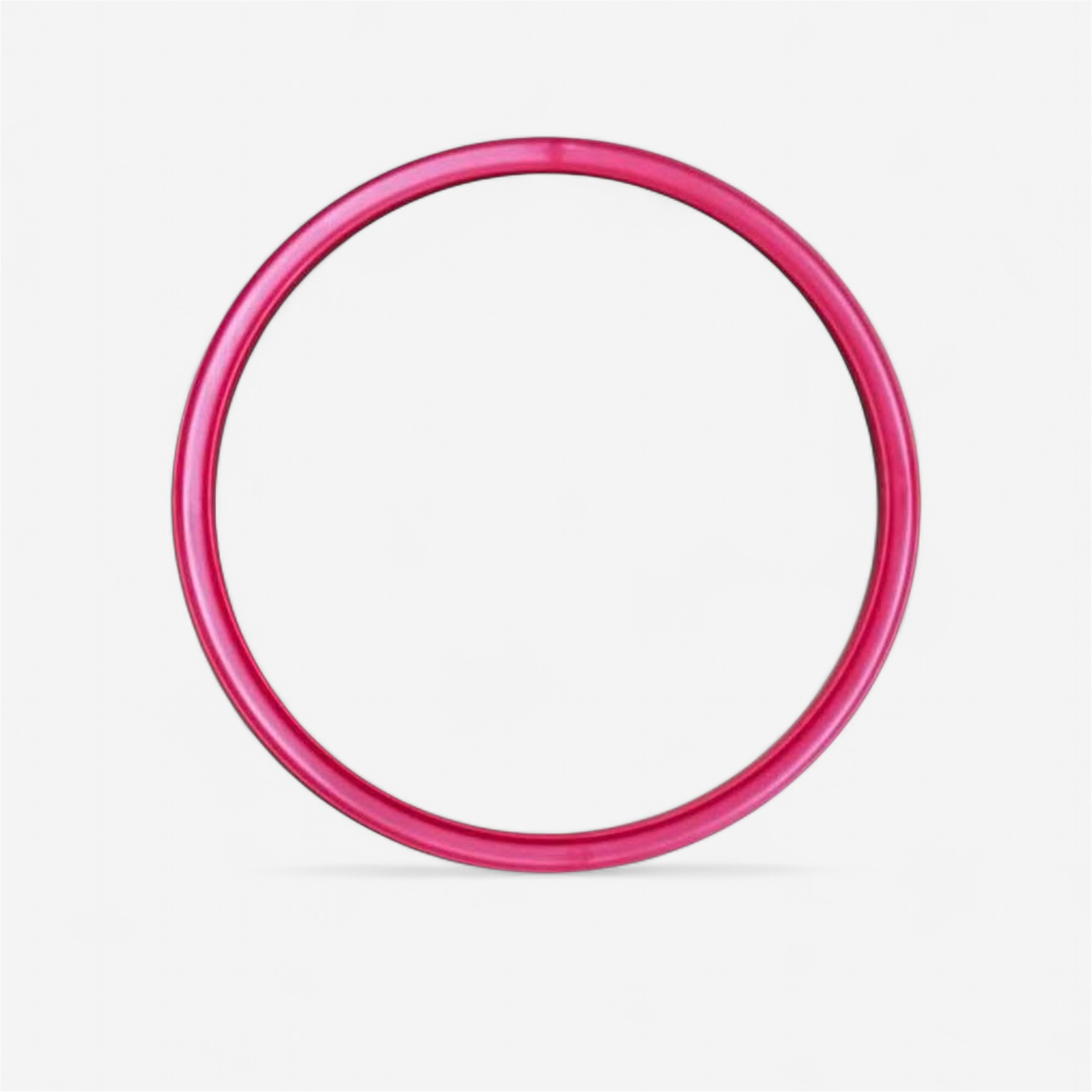 Cerceau Rond 65 Cm En PEHD - Rose - Pour Le Sport, La Gym, Le Jeu - Léger Et Résistant