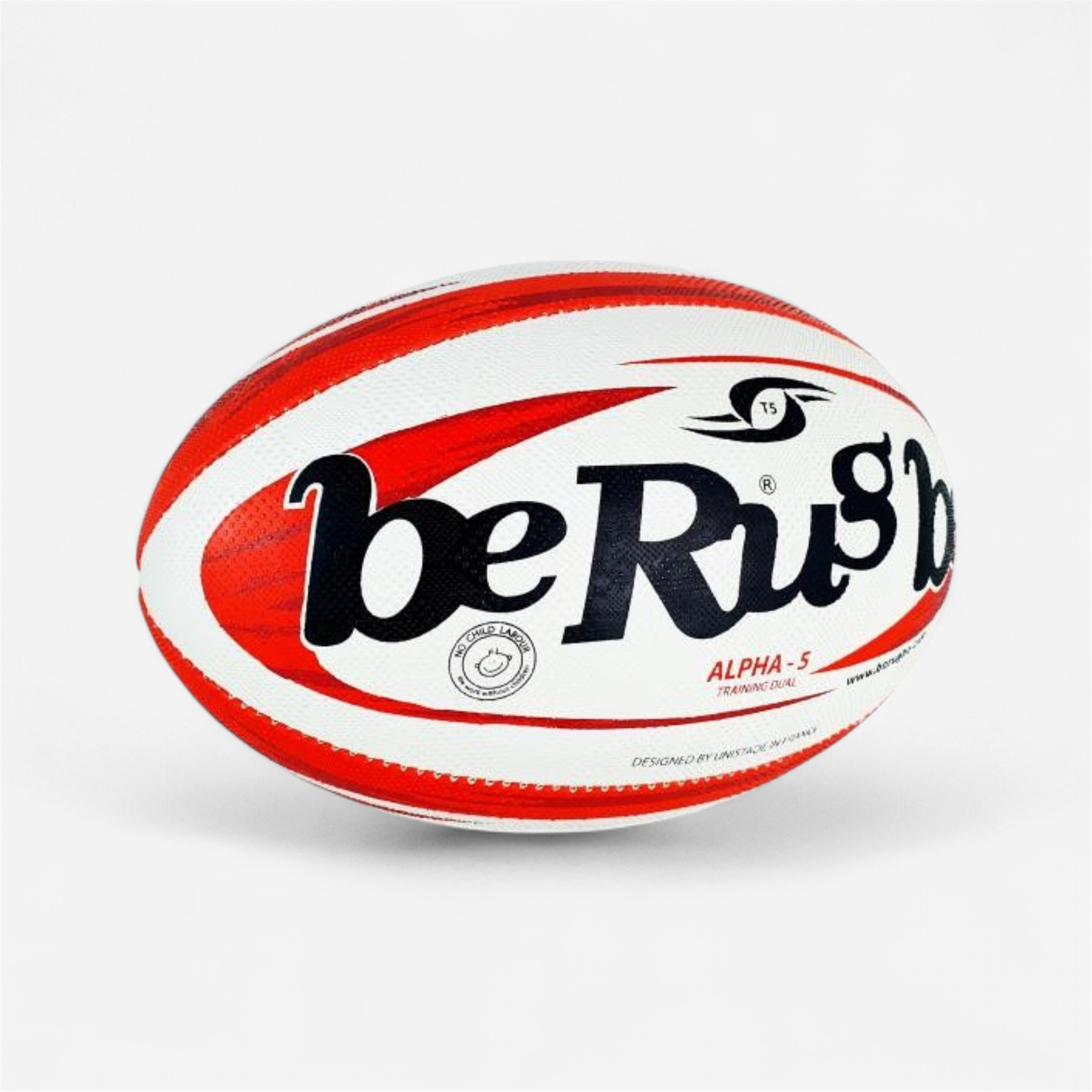 Ballon de rugby berugbe taille 5 - alpha training rouge - Sports Collectifs - Rugby - BERUGBE-Decathlon PRO - Clubs - Entreprises - Collectivités -