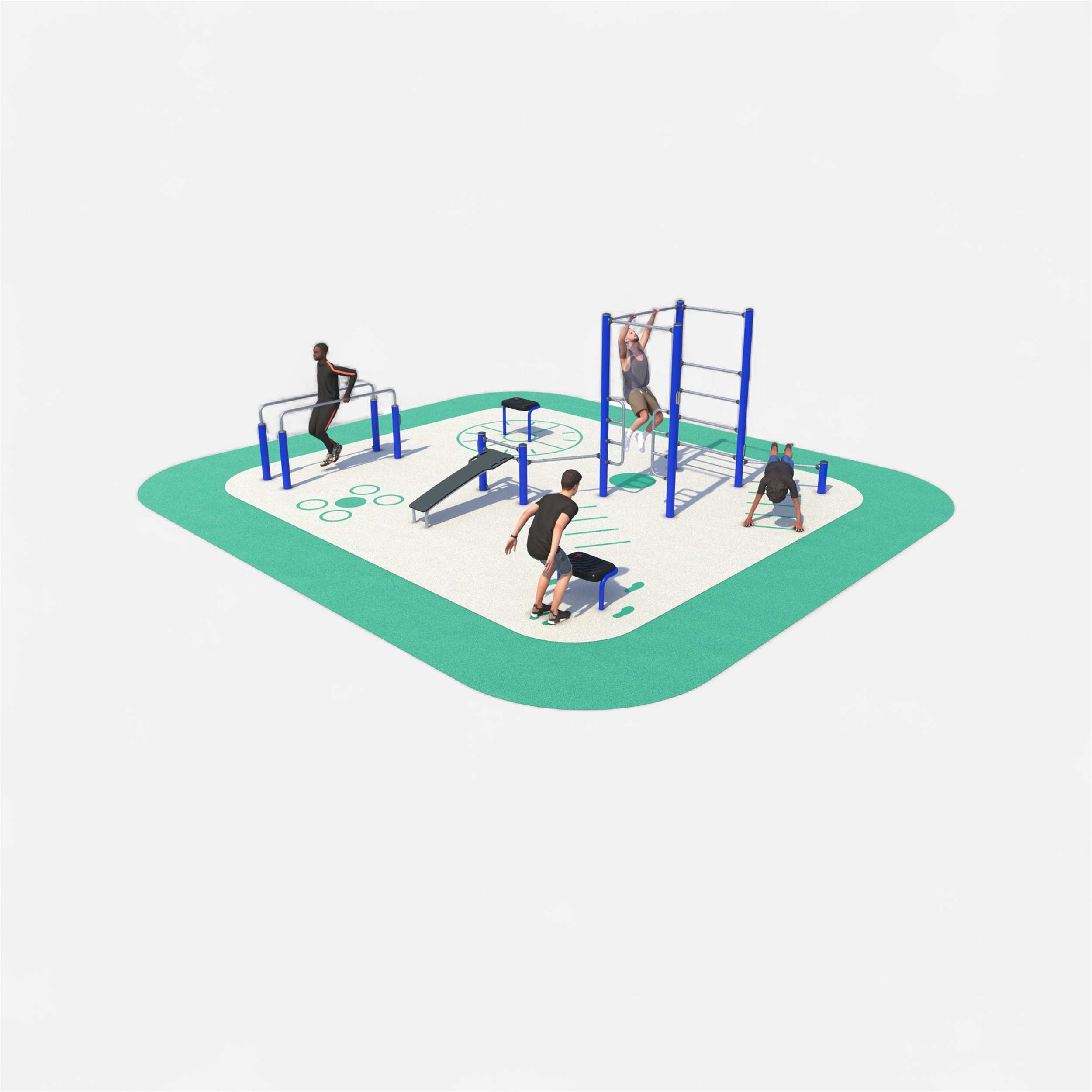 Pack xs 60m2 2024 kompan - Equipement Multisports - Equipement sportif extérieur - Kompan-Decathlon PRO - Clubs - Entreprises - Collectivités -
