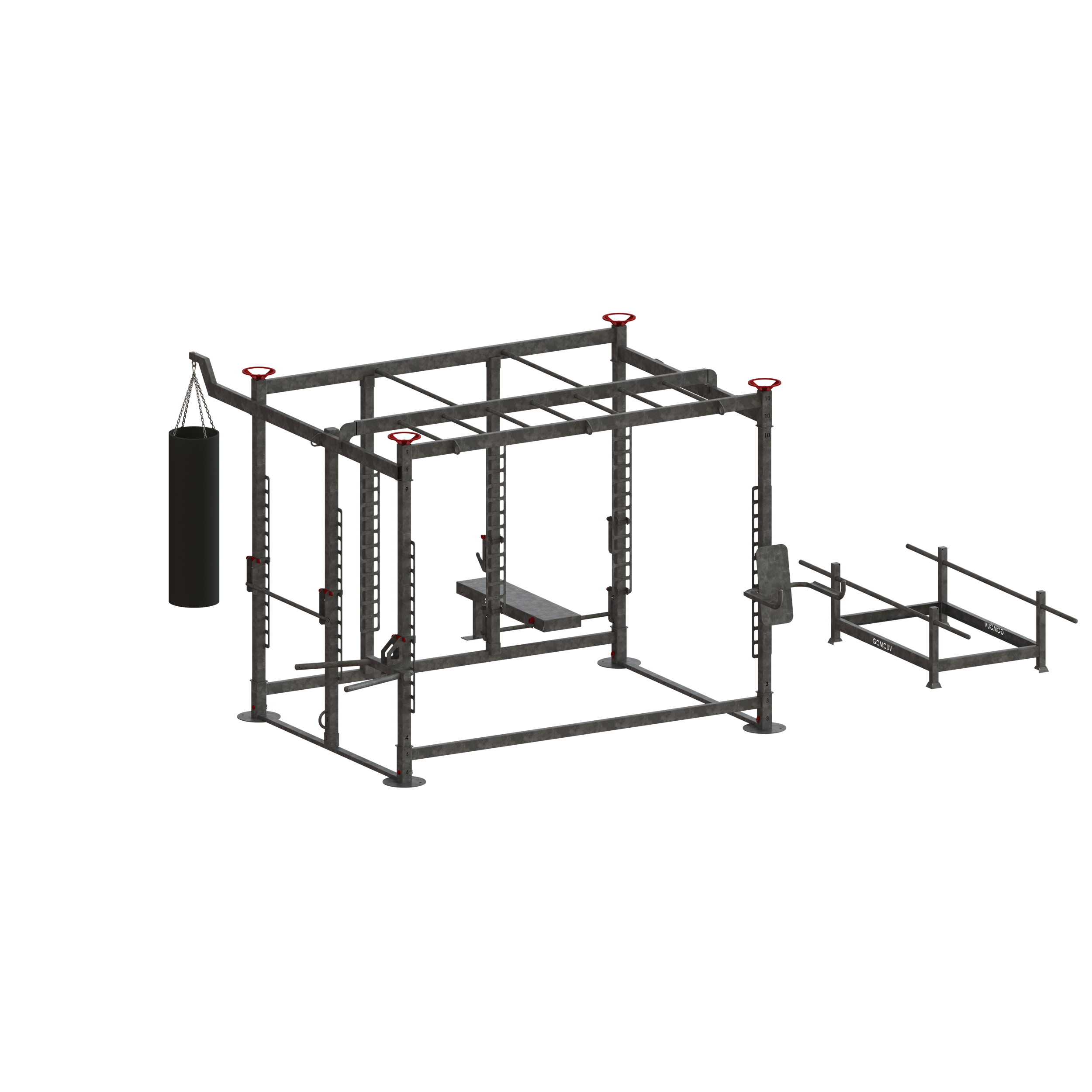 Box ppo l - pack essentiel - Fitness Extérieur - GoMouv'- Clubs - Entreprises - Collectivités - Associations