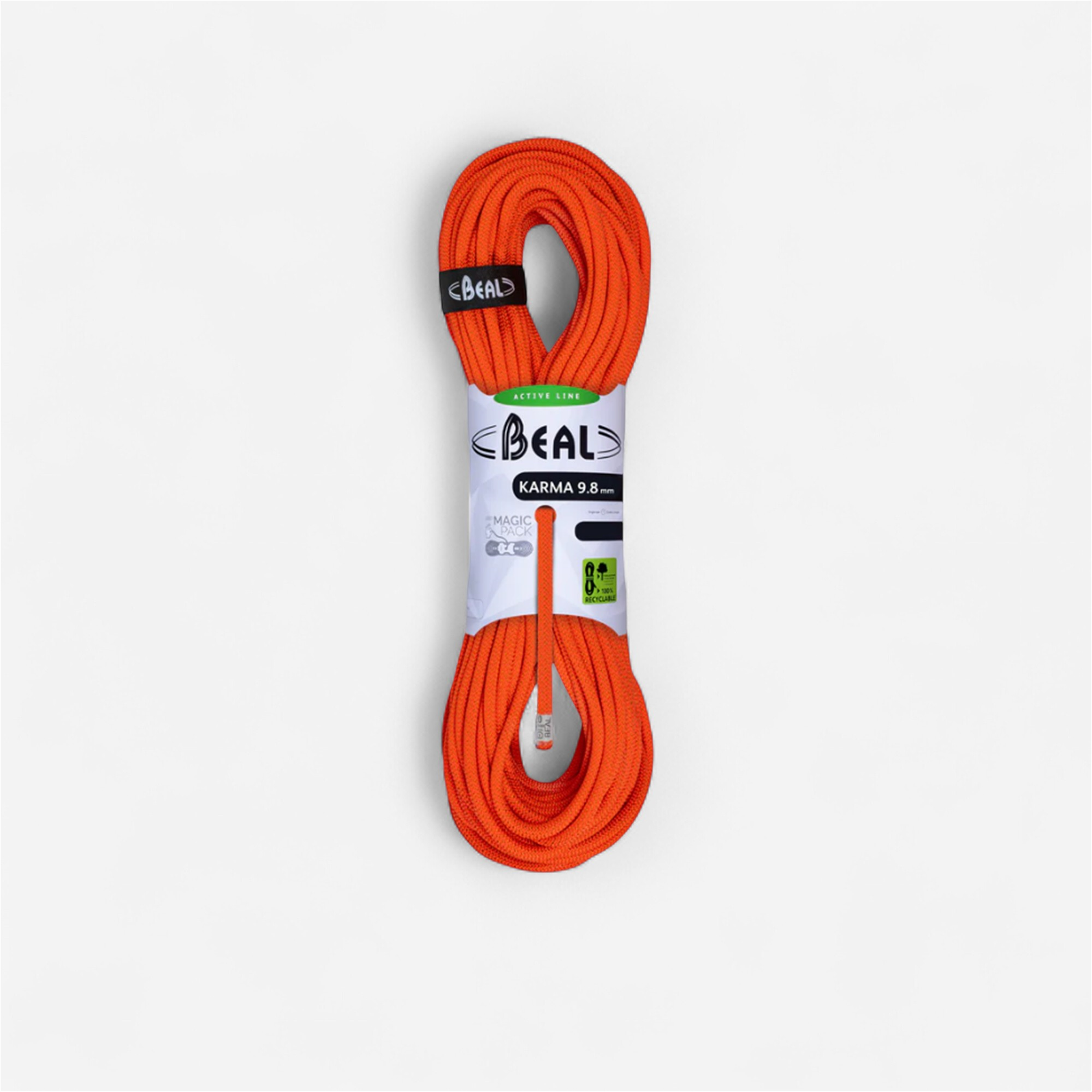 Karma 9.8mmx200m solid orange - Beal