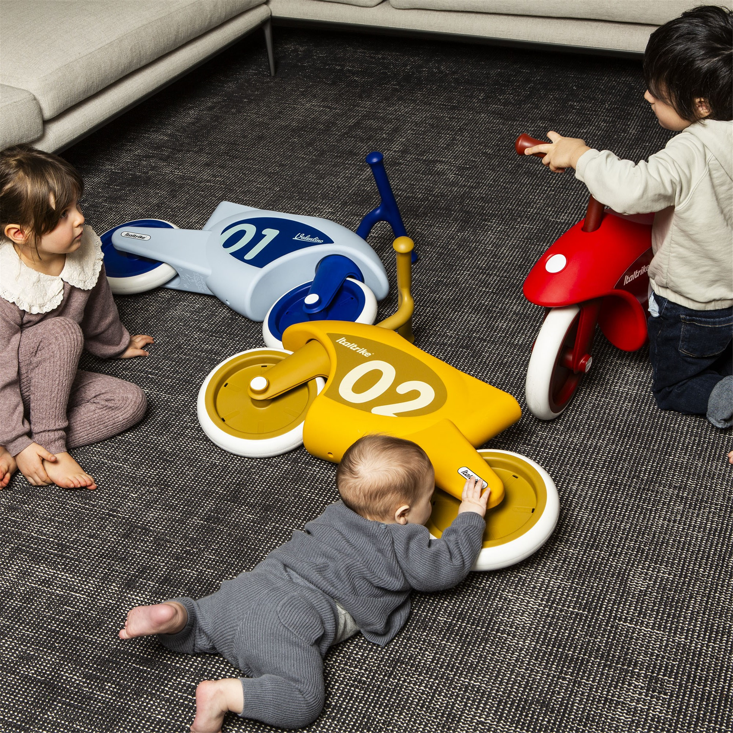 Draisienne VITONIS Pour Enfants 1.5-4 Ans - Pneus Gonflables, Selle Et Guidon Réglables, Jusqu'à 35kg - 10