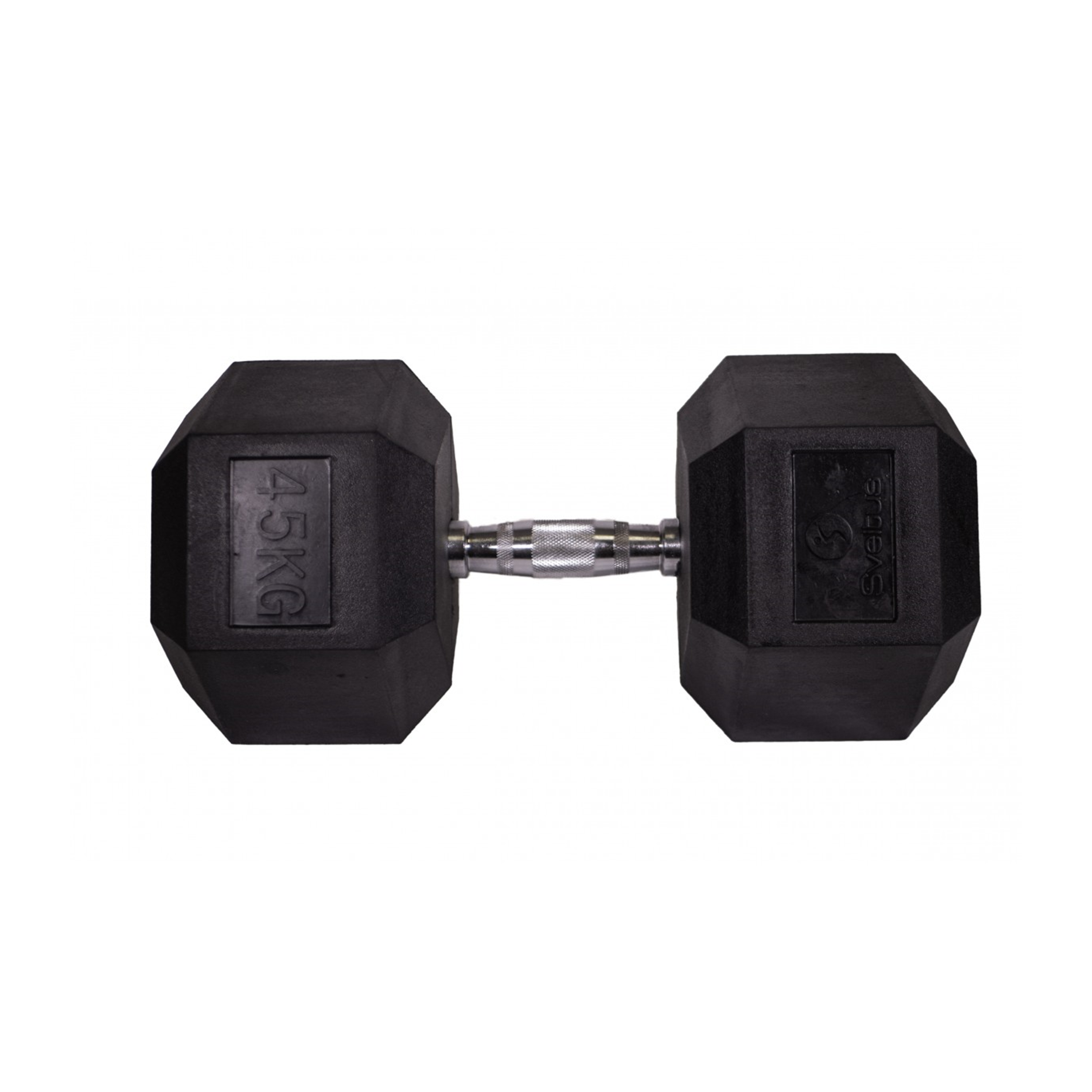 Haltère hexagonale 45 kg sveltus - Barres, poids, disques, wall, etc... - Sveltus- Clubs - Entreprises - Collectivités - Associations