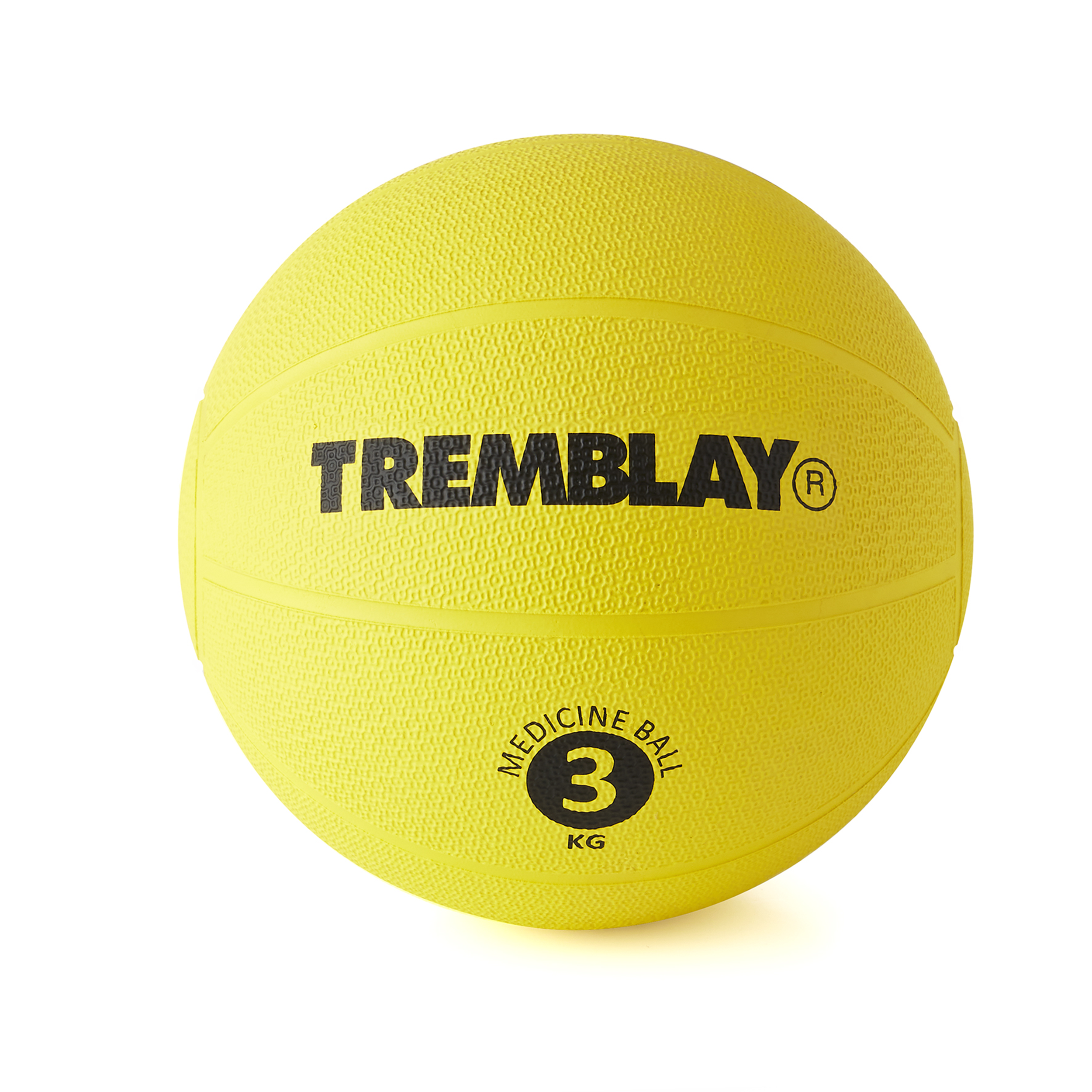 Medecine ball 3kg - Barres, poids, disques, wall, etc... - TREMBLAY- Clubs - Entreprises - Collectivités - Associations