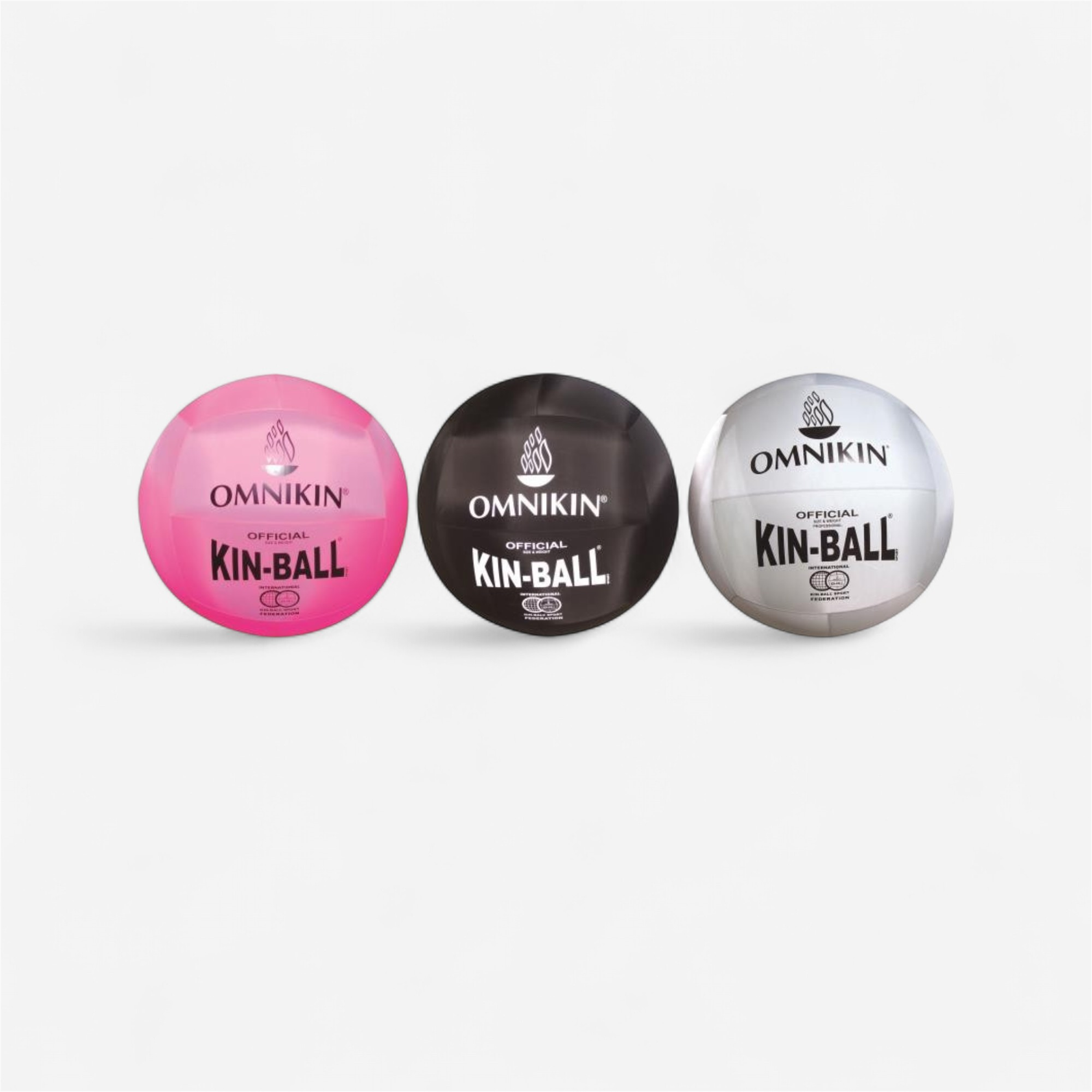 Ballon de sport kin-ball® officiel gris - Kinball - OMNIKIN- Clubs - Entreprises - Collectivités - Associations