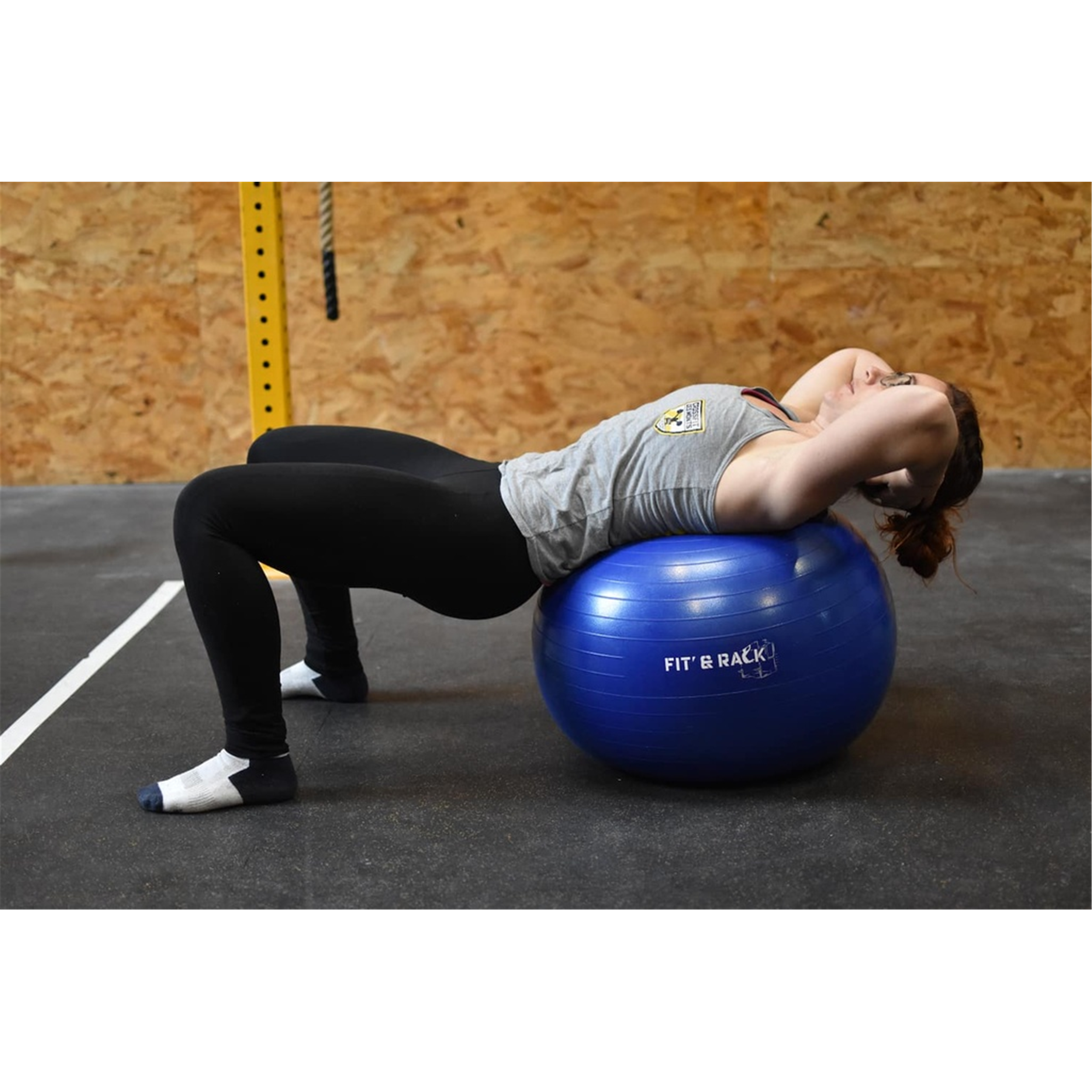 Demi-Sphère Sensorielle Monkey Gym - 16 Cm - Jaune - Équilibre & Massage Des Pieds
