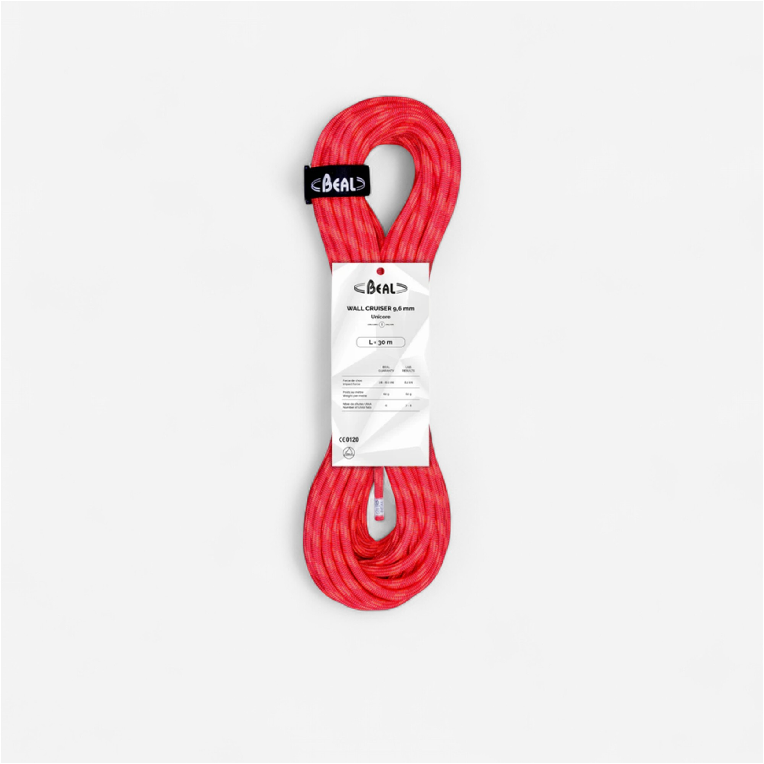 Wall cruiser 9.6mm unicore 20m orange - Mobilité urbaine et outdoor - Escalade - BEAL-Decathlon PRO - Clubs - Entreprises - Collectivités -