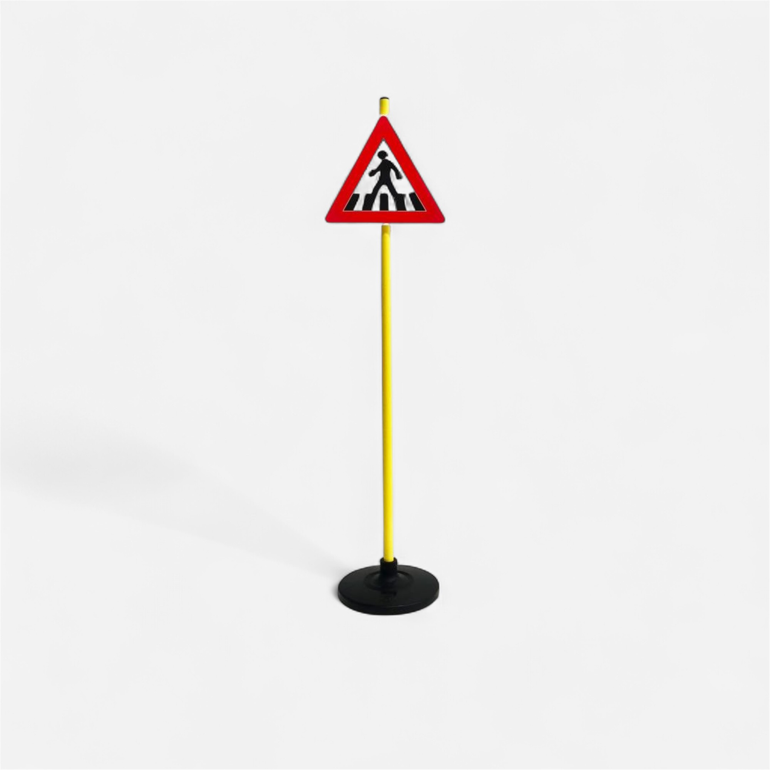 Panneau de signalisation danger passage piéton - Vélos & Accessoires - IMAGE FIX- Clubs - Entreprises - Collectivités - Associations