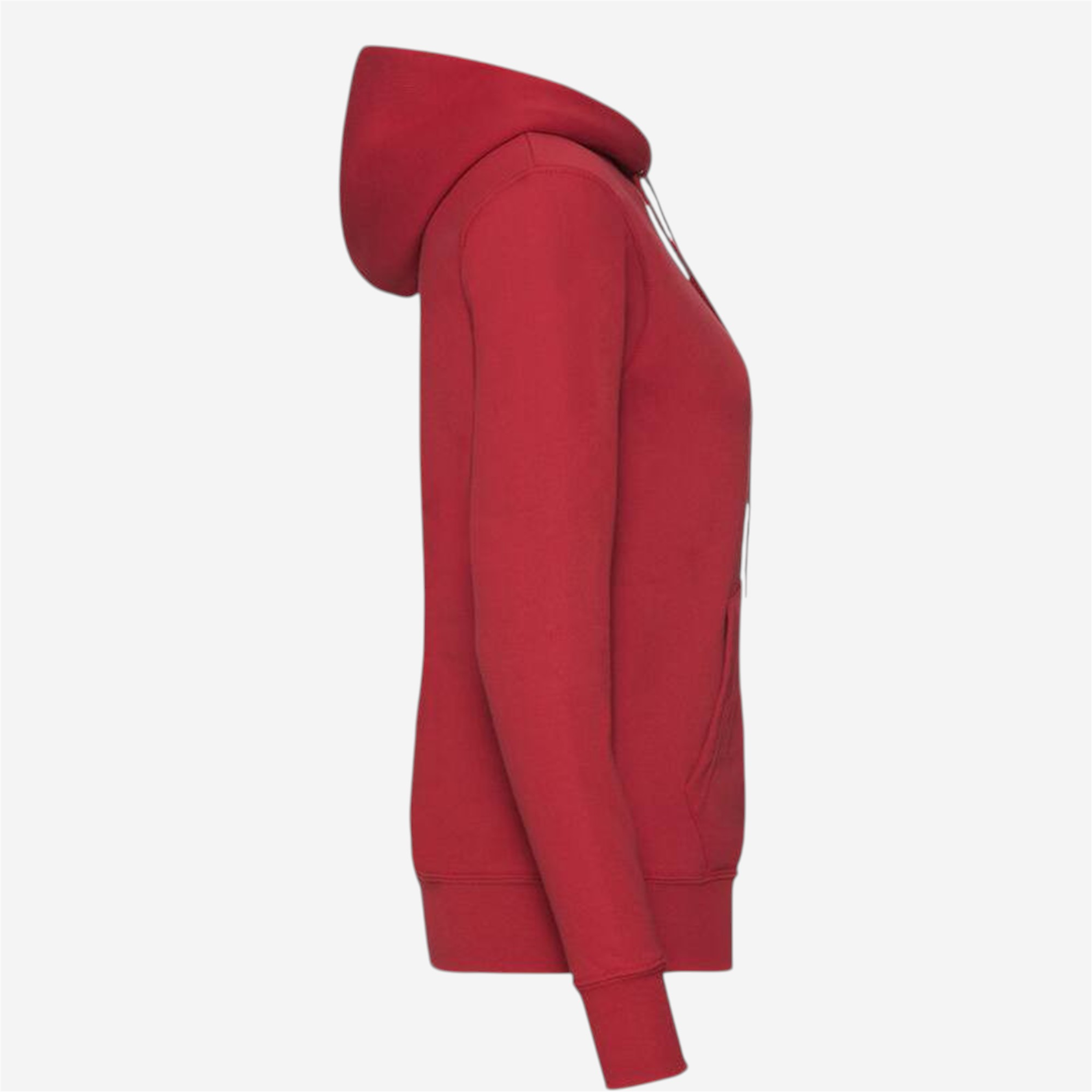 pull à capuche court à lacet - Beige clair | FR
