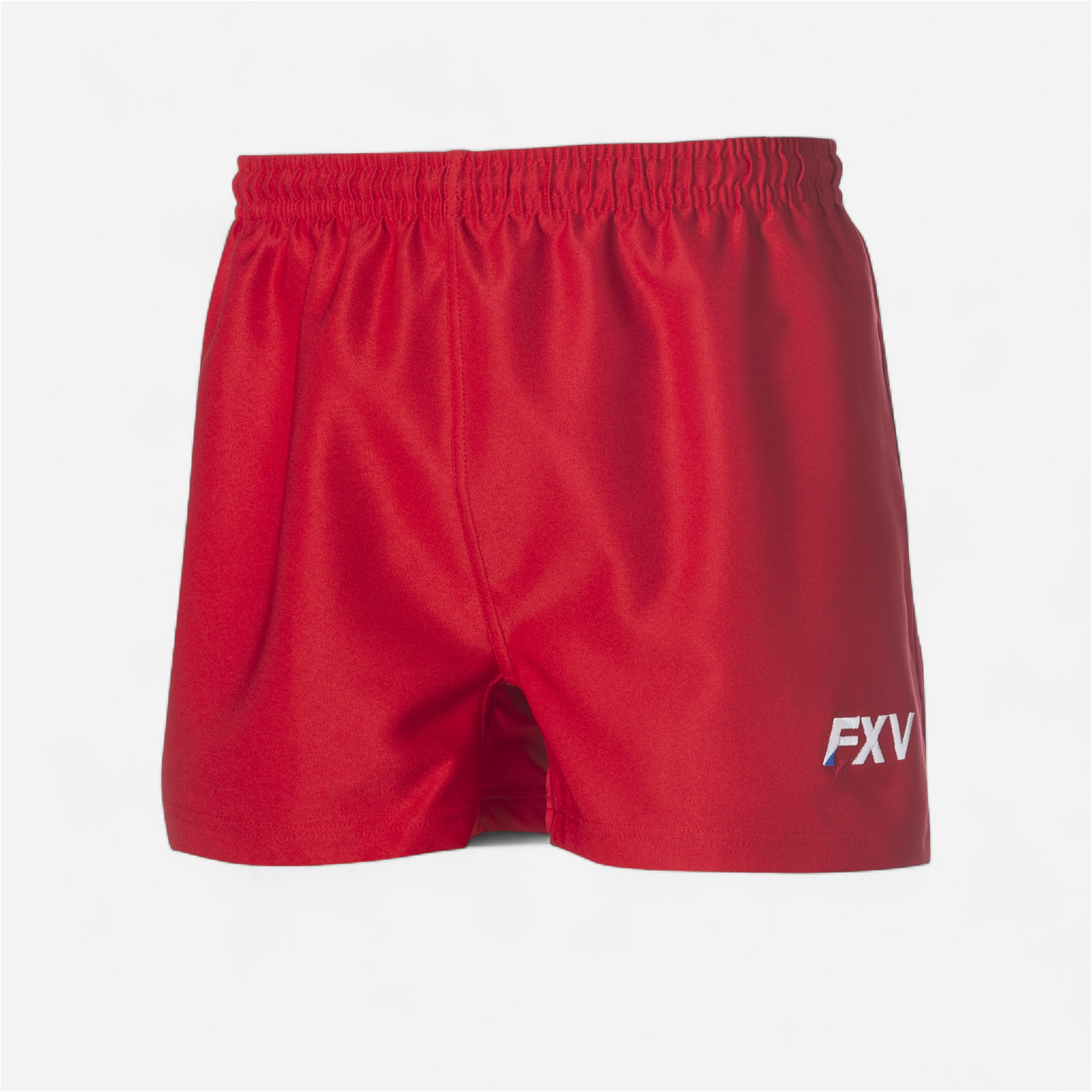 Short forcexv jr rouge - Rugby - FORCE XV- Clubs - Entreprises - Collectivités - Associations