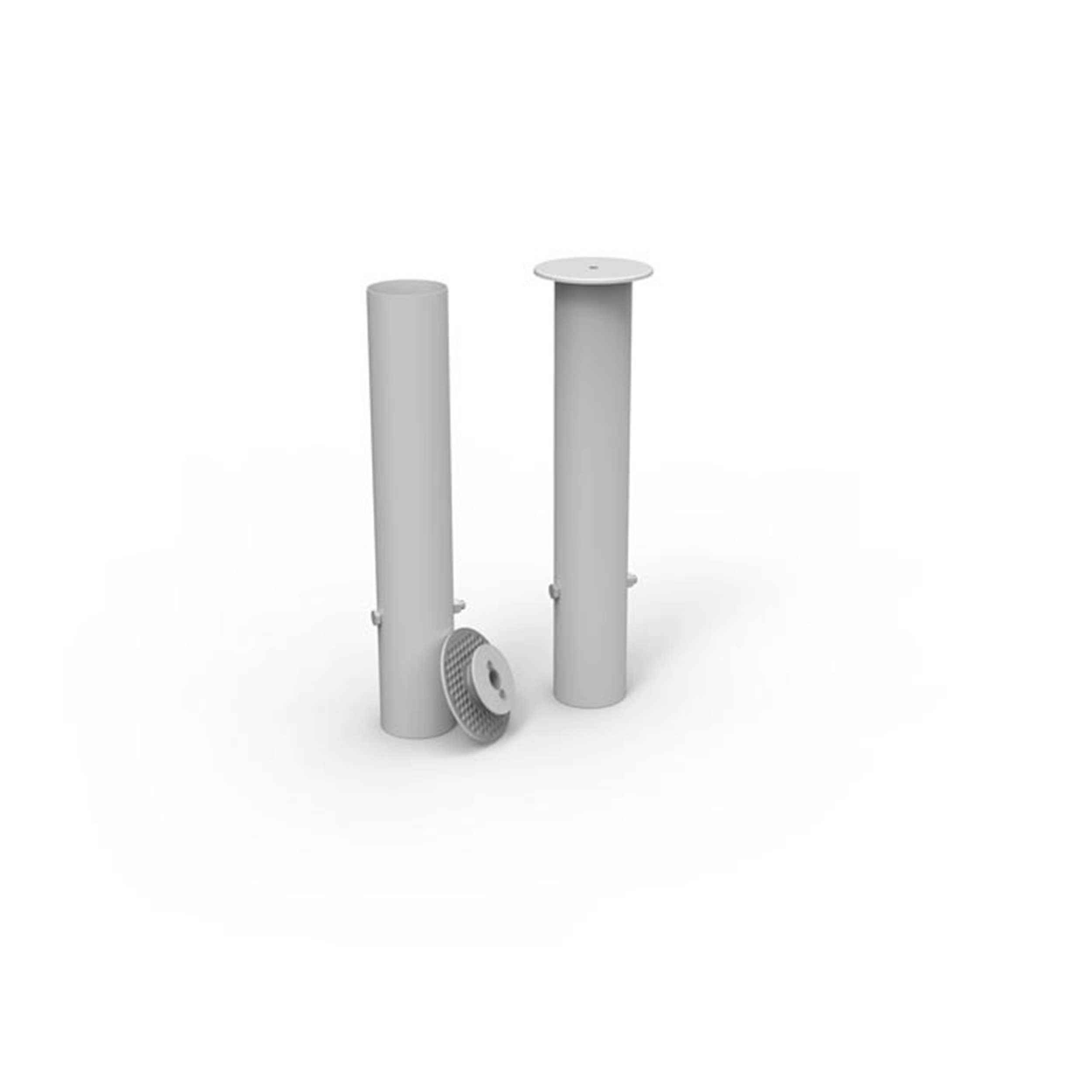 Fourreaux poteaux de volley ball / tennis 100 / 12 - Volley-ball - METALUPLAST- Clubs - Entreprises - Collectivités - Associations