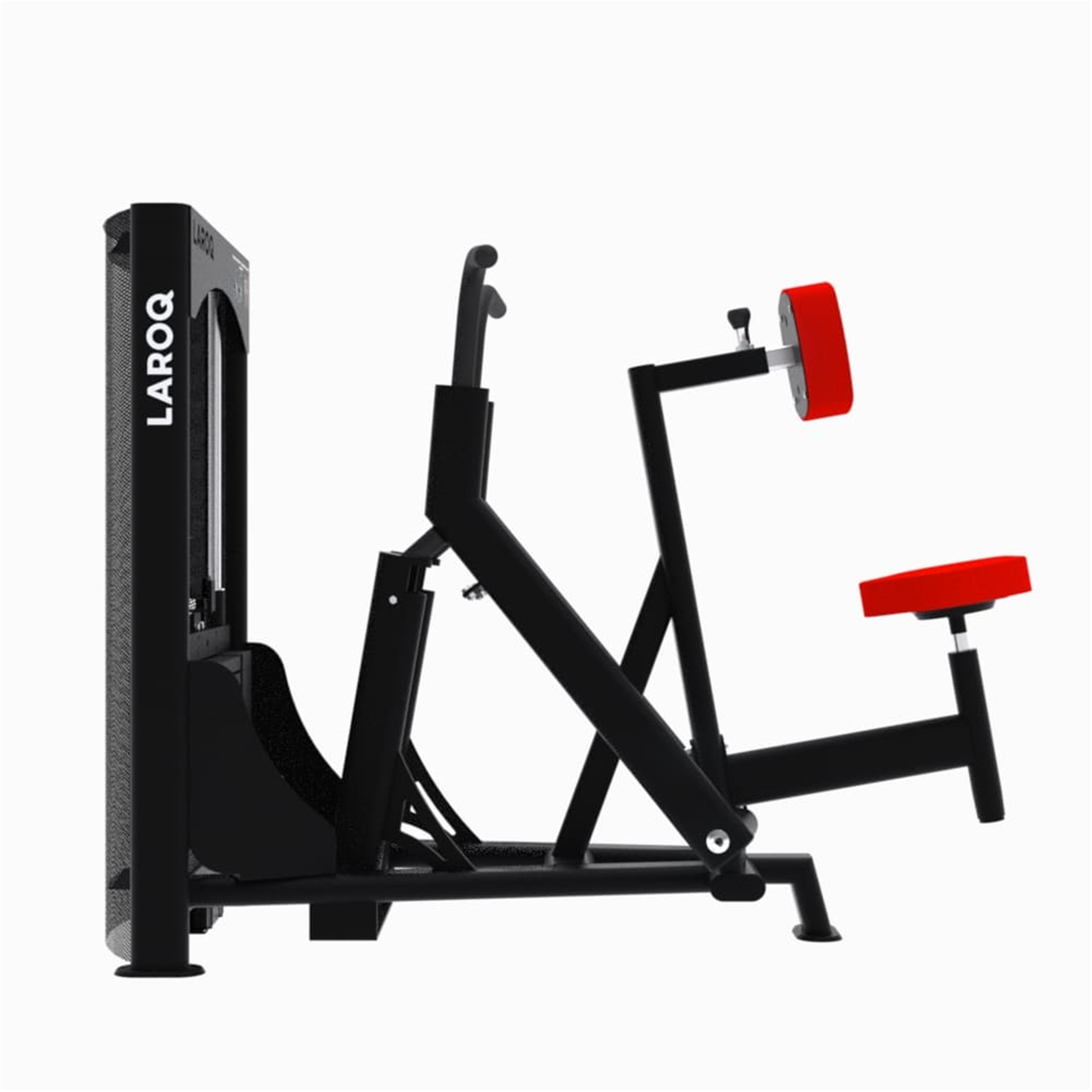 Machine de musculation dos convergente charge de 100 kg - laroq nc41 rowing rouge - Appareils de Musculation - LAROQ- Clubs - Entreprises - Collectivités - Associations