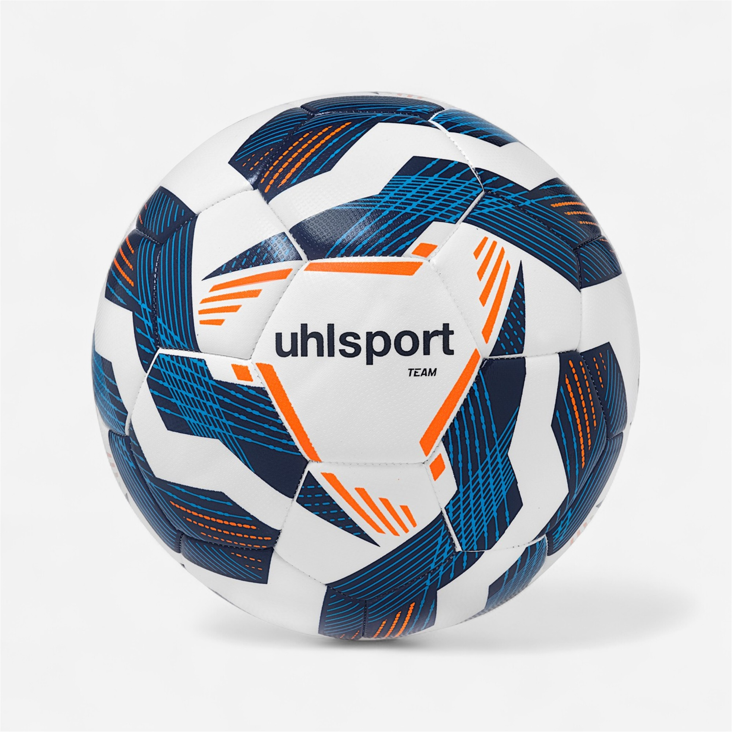 Ballon de football entraînement uhlsport team bleu/orange - taille 5 - Football - Uhlsport- Clubs - Entreprises - Collectivités - Associations