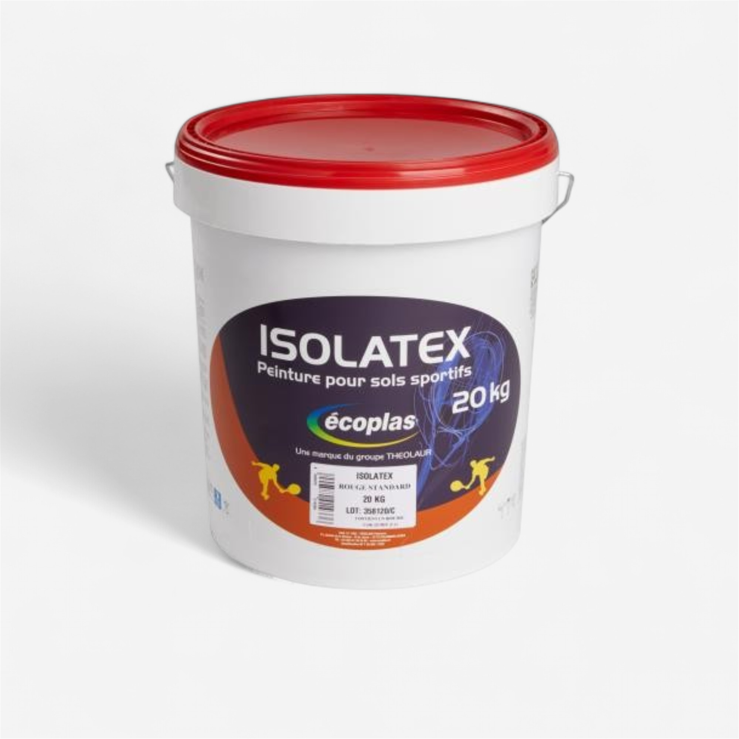 Peinture pour terrain tennis rouge - VW