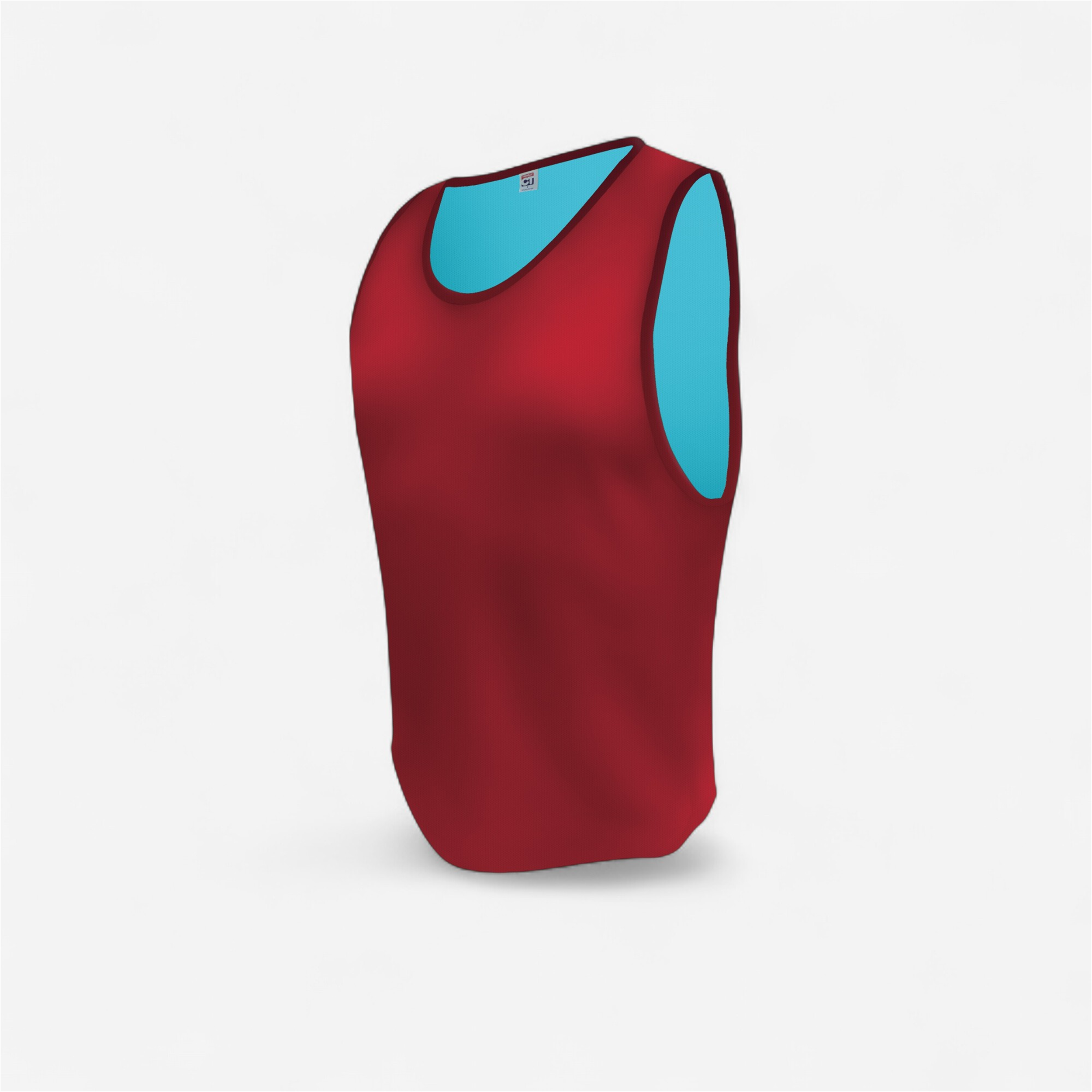 Chasuble rugby/réversib adulte rge/bleu - Matériel entrainement - TREMBLAY- Clubs - Entreprises - Collectivités - Associations