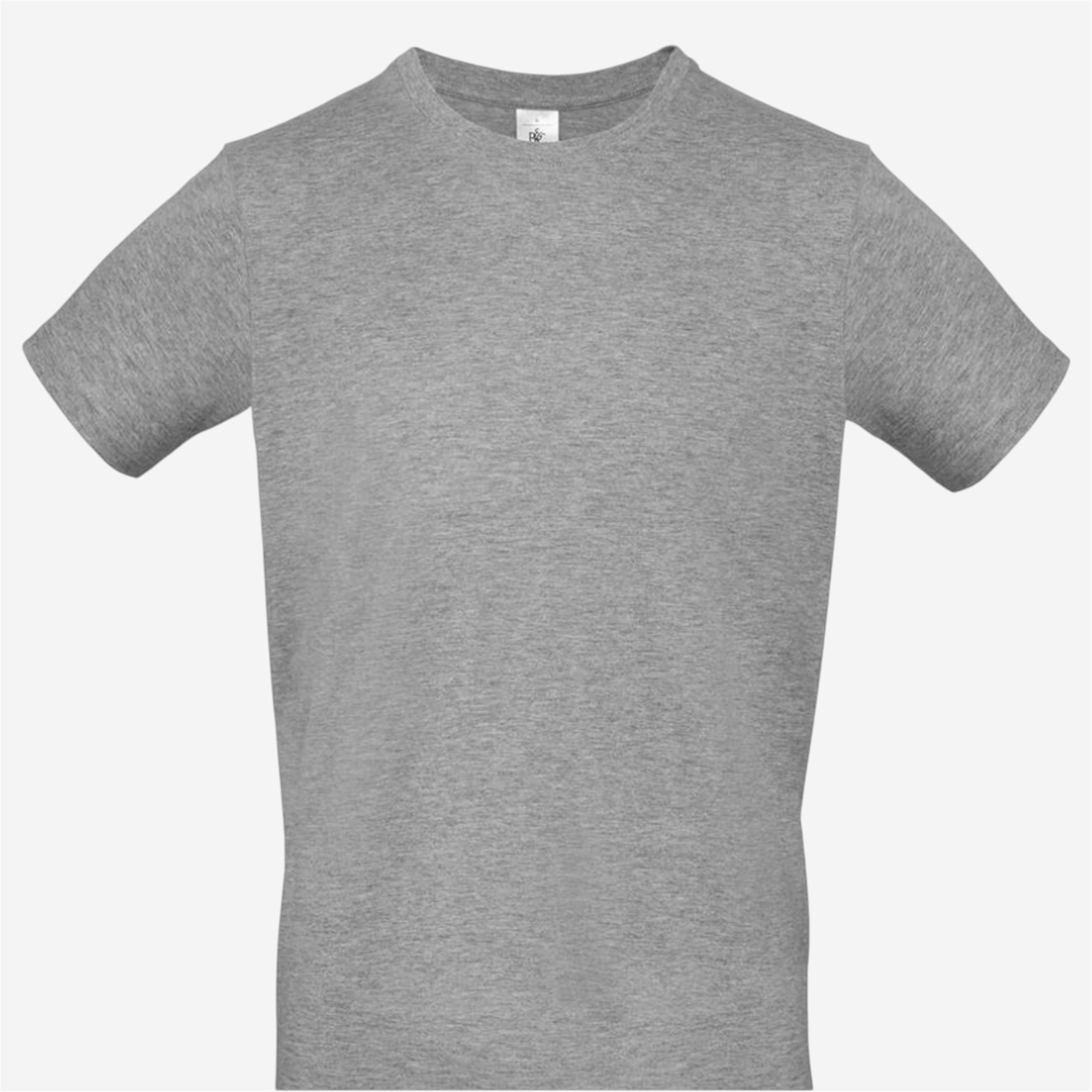 Tee shirt manches courtes mixte b&c - 150 gris - Vêtements de sport et accessoires - Tee-shirts et polos - B&c-Decathlon PRO - Clubs - Entreprises -