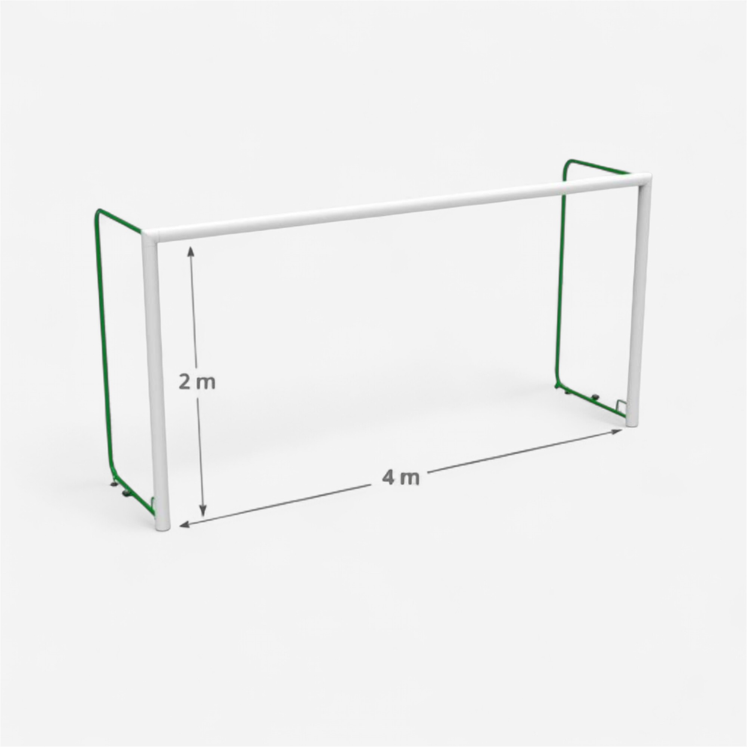 But de football metaluplast - acier plastifie mobile 4x2m - Sports Collectifs - Football - METALUPLAST-Decathlon PRO - Clubs - Entreprises -