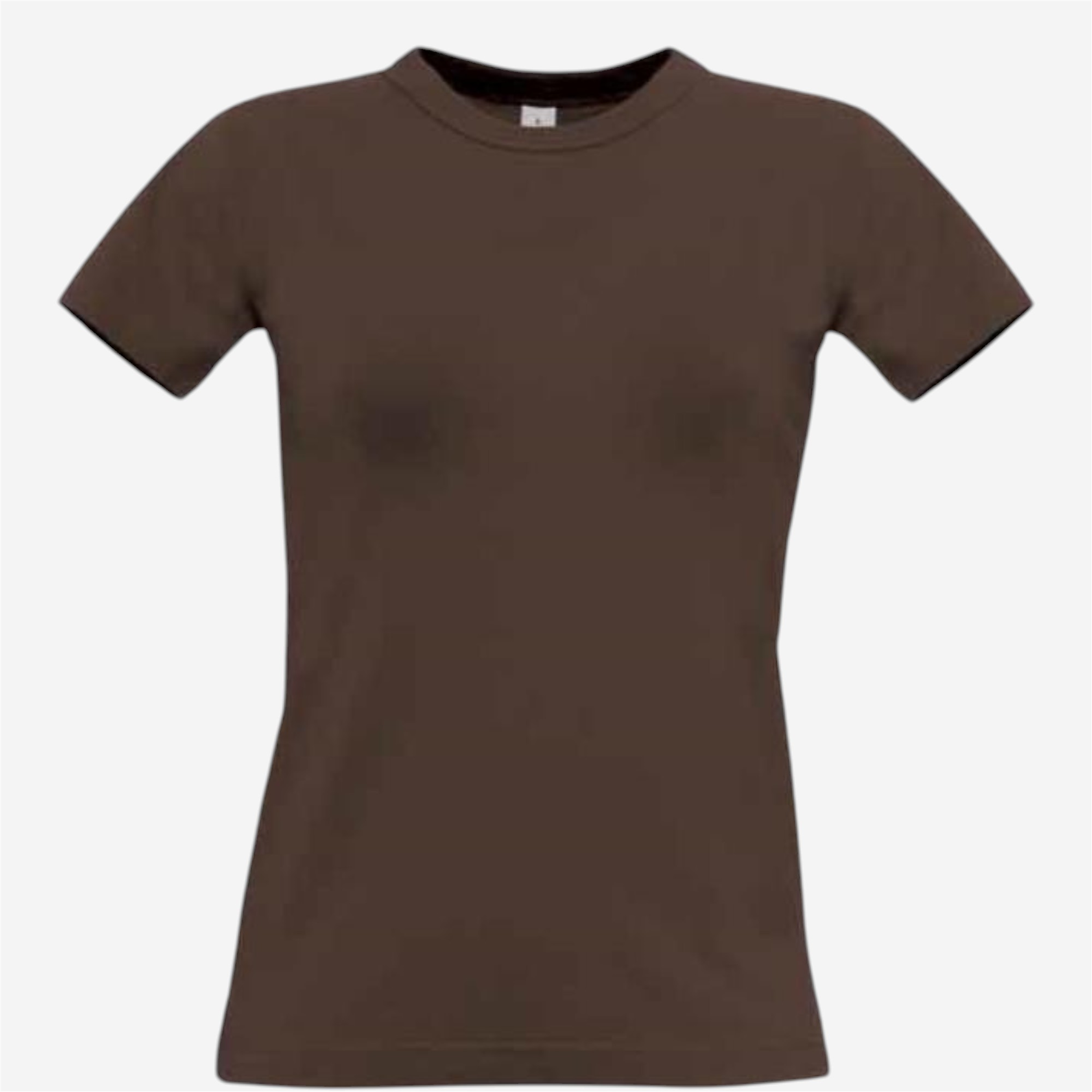 Tee-shirt femme 190 marron - HAUTS - B&c- Clubs - Entreprises - Collectivités - Associations