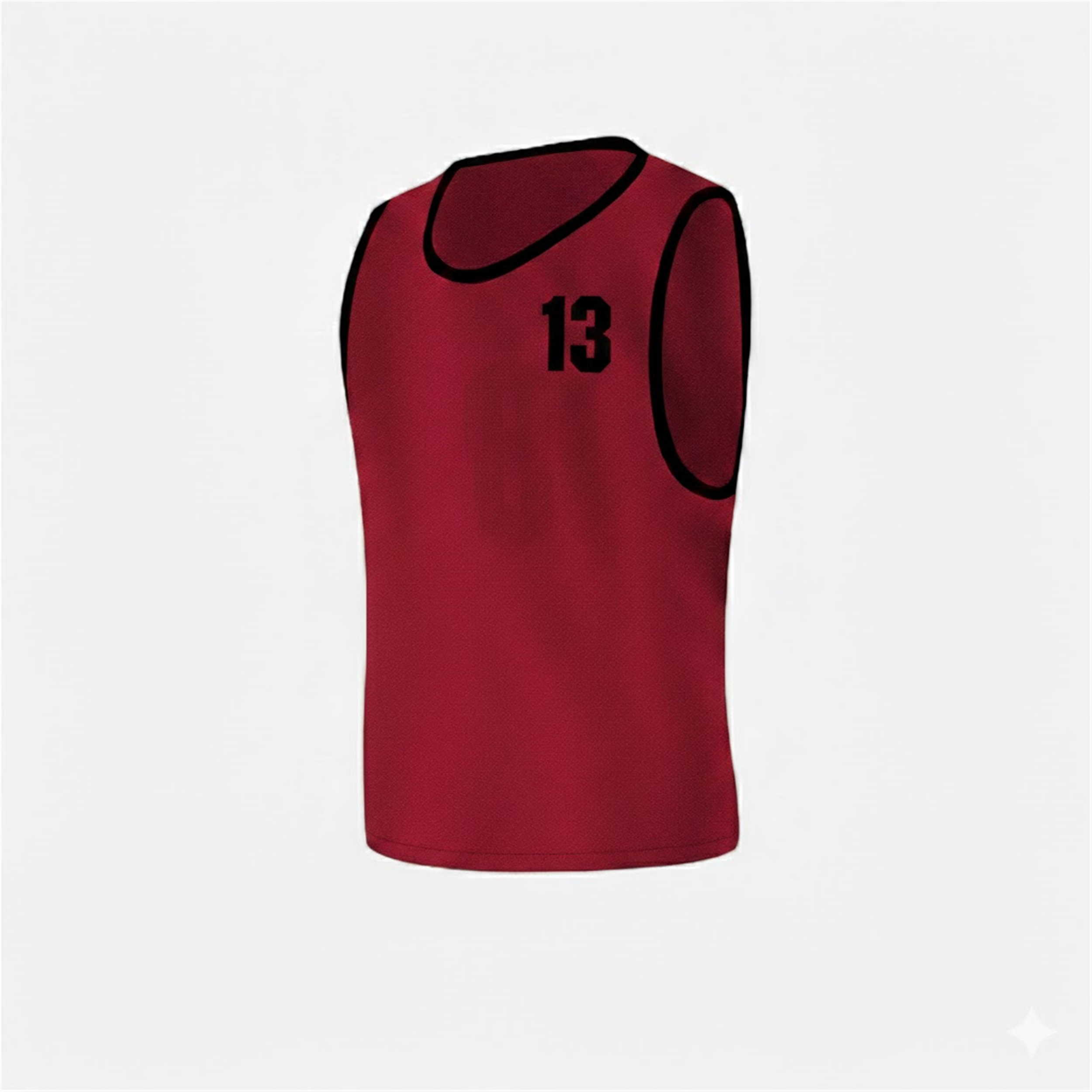 Chasubles numérotées 11 à15 junior rouge - - - TREMBLAY-Decathlon PRO - Clubs - Entreprises - Collectivités - Associations