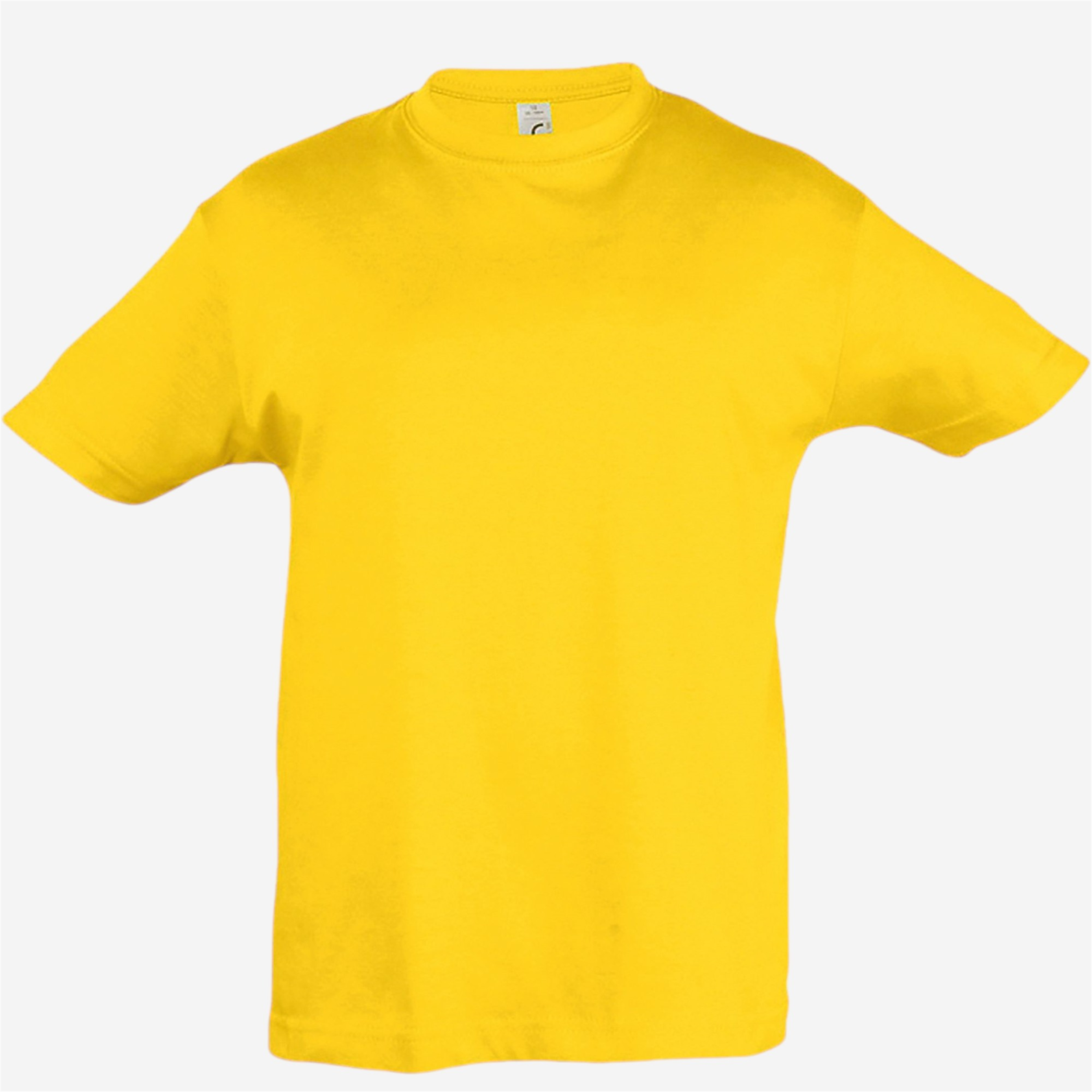 Tee-shirt manches courtes enfant sol's - jersey 150 jaune - Vêtements de sport et accessoires - Tee-shirts et polos - SOL'S-Decathlon PRO - Clubs -