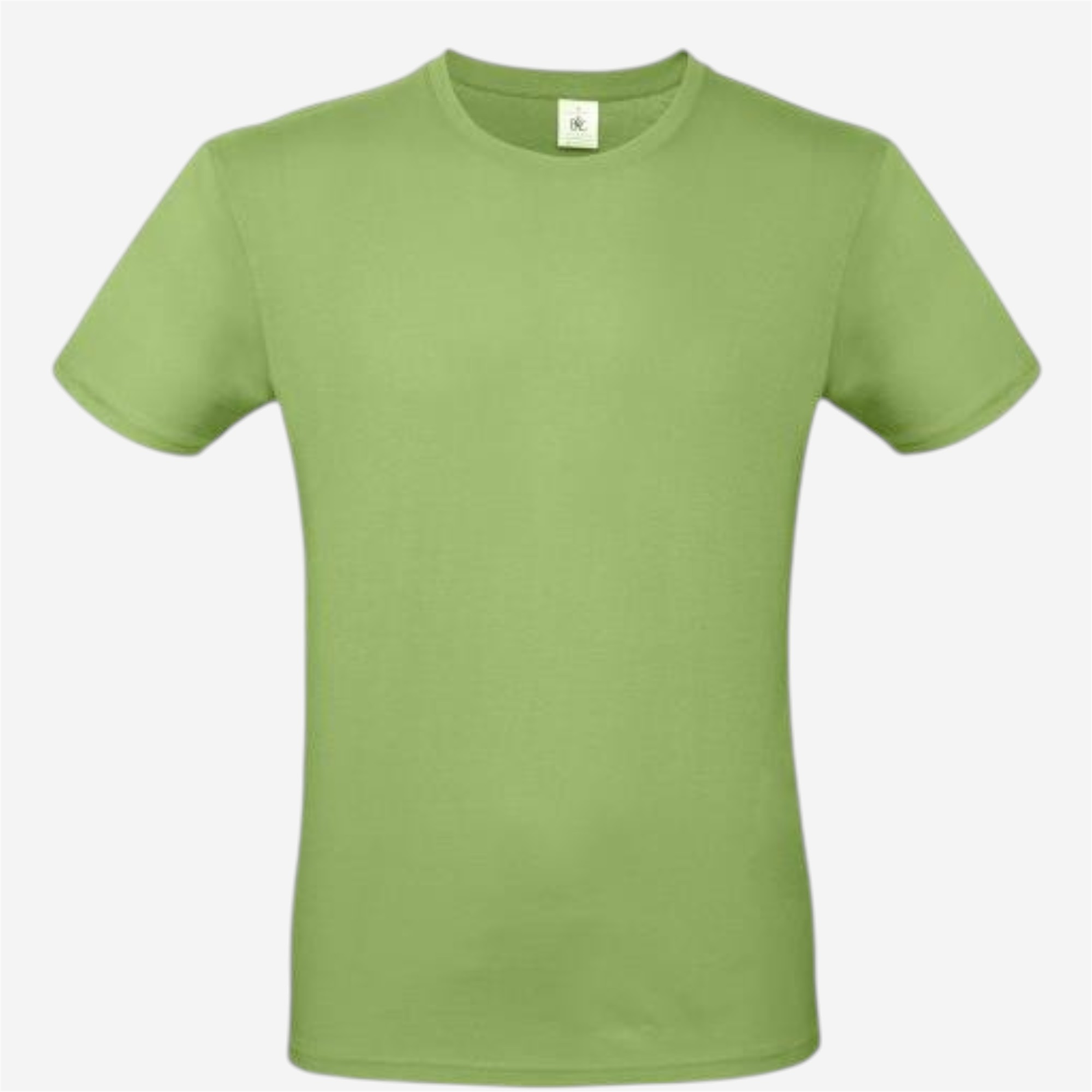 Tee shirt manches courtes mixte b&c - 150 vert pistache - Vêtements de sport et accessoires - Tee-shirts et polos - B&c-Decathlon PRO - Clubs -