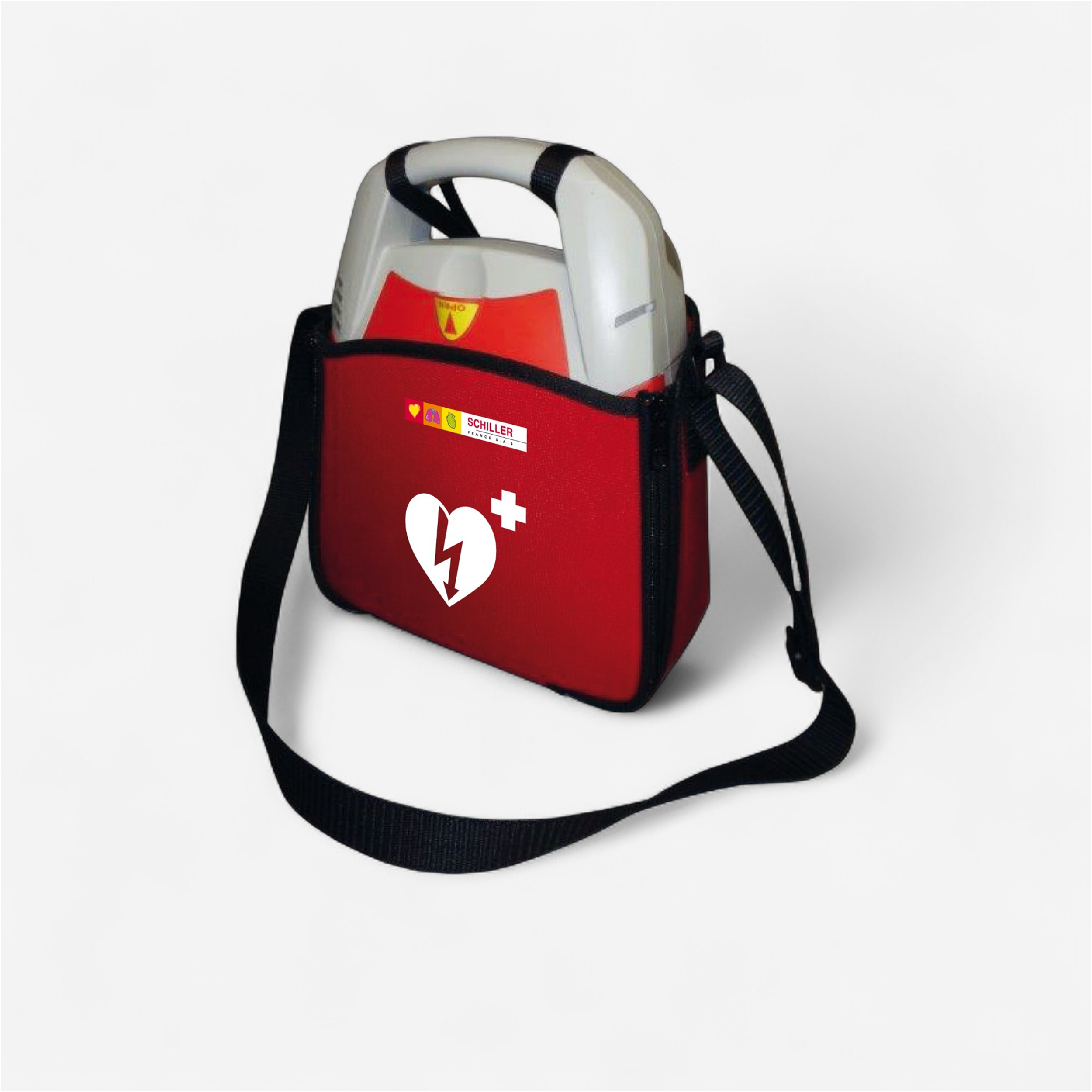 Sacoche défibrillateur fred pa-1 - Santé - SCHILLER- Clubs - Entreprises - Collectivités - Associations