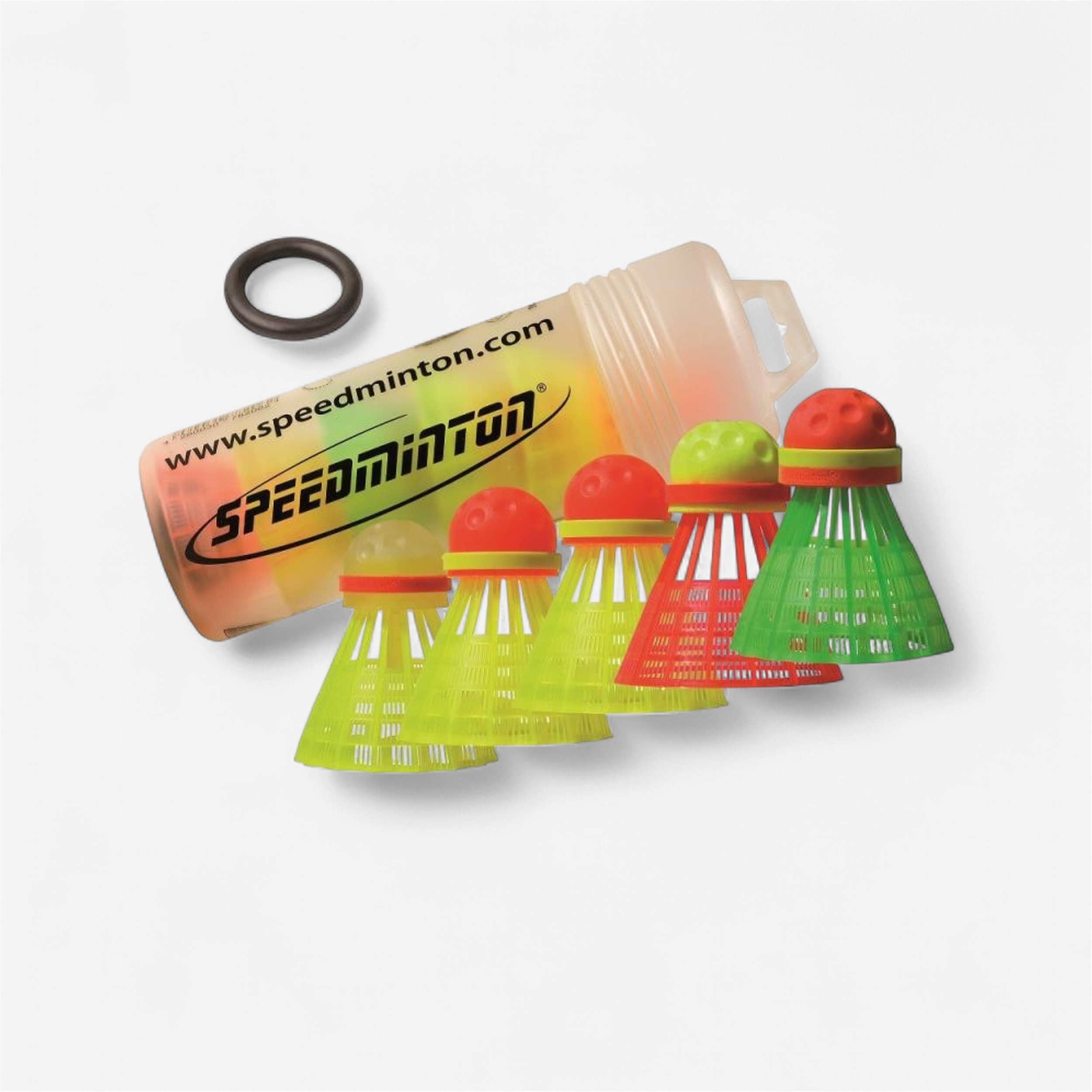 Tube de 5 volants crossminton - Crossminton - Speedminton- Clubs - Entreprises - Collectivités - Associations